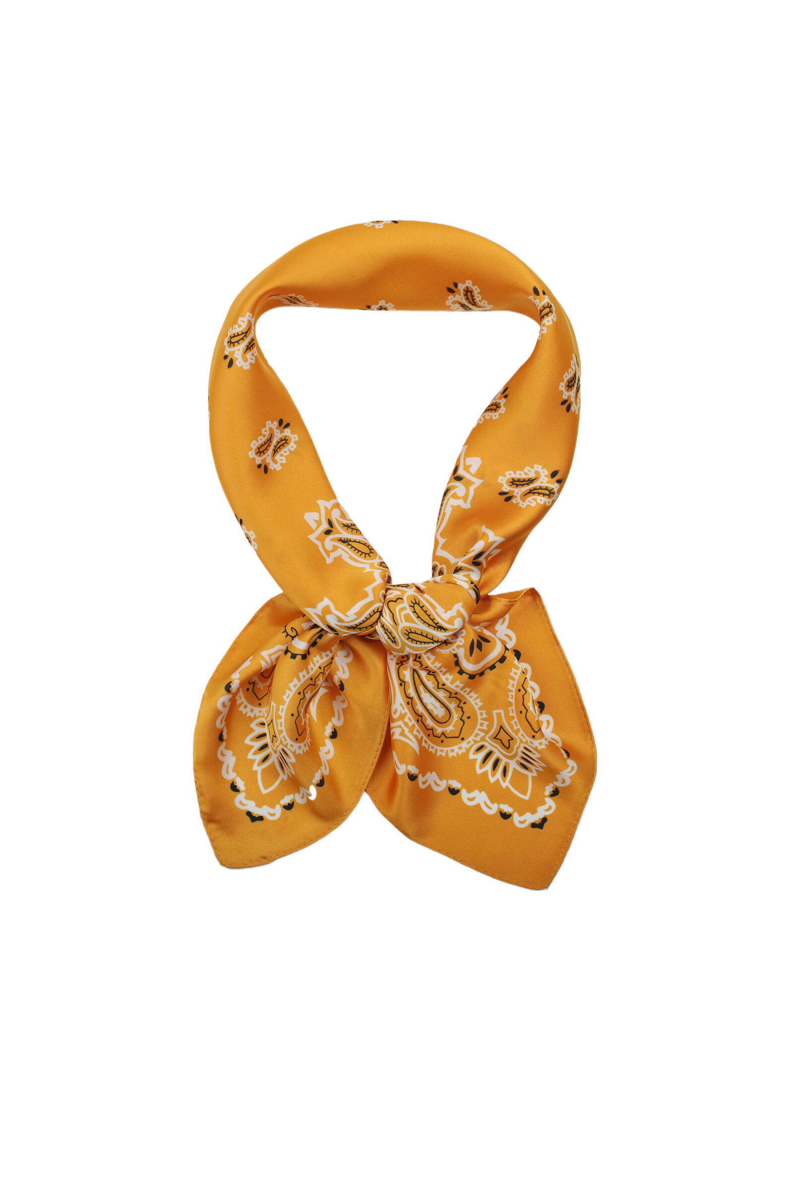 Grossista Phanie Mode (Phanie accessories) - Piccolo raso a touch quadrato stampato in seta cashmere