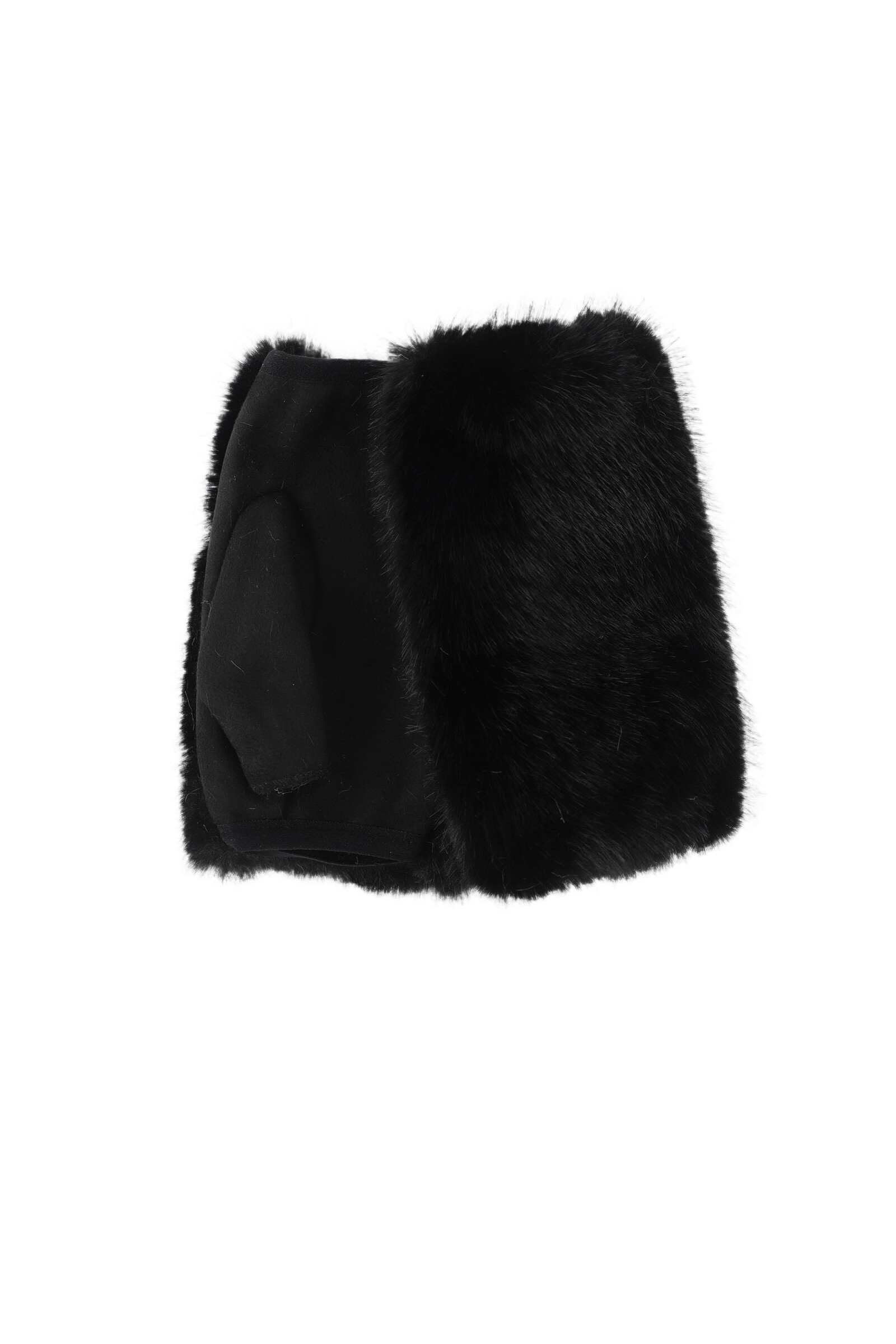 Mayorista Phanie Mode (Phanie accessories) - Manoplas con pelo sintético en la espalda en ante