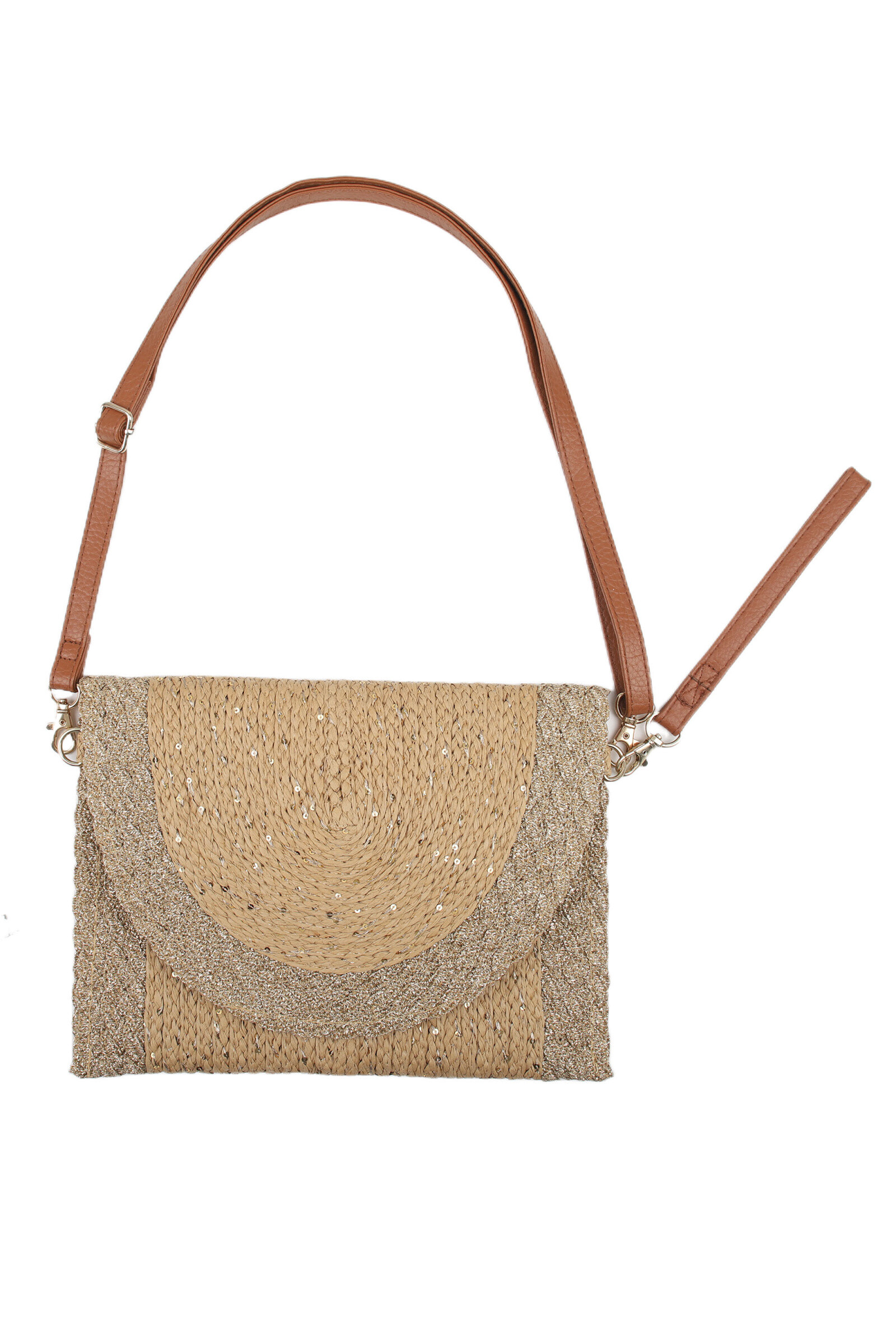 Mayorista Phanie Mode (Phanie accessories) - Papel trenzado y embrague de papel con tira con correa para Hanse y hombro