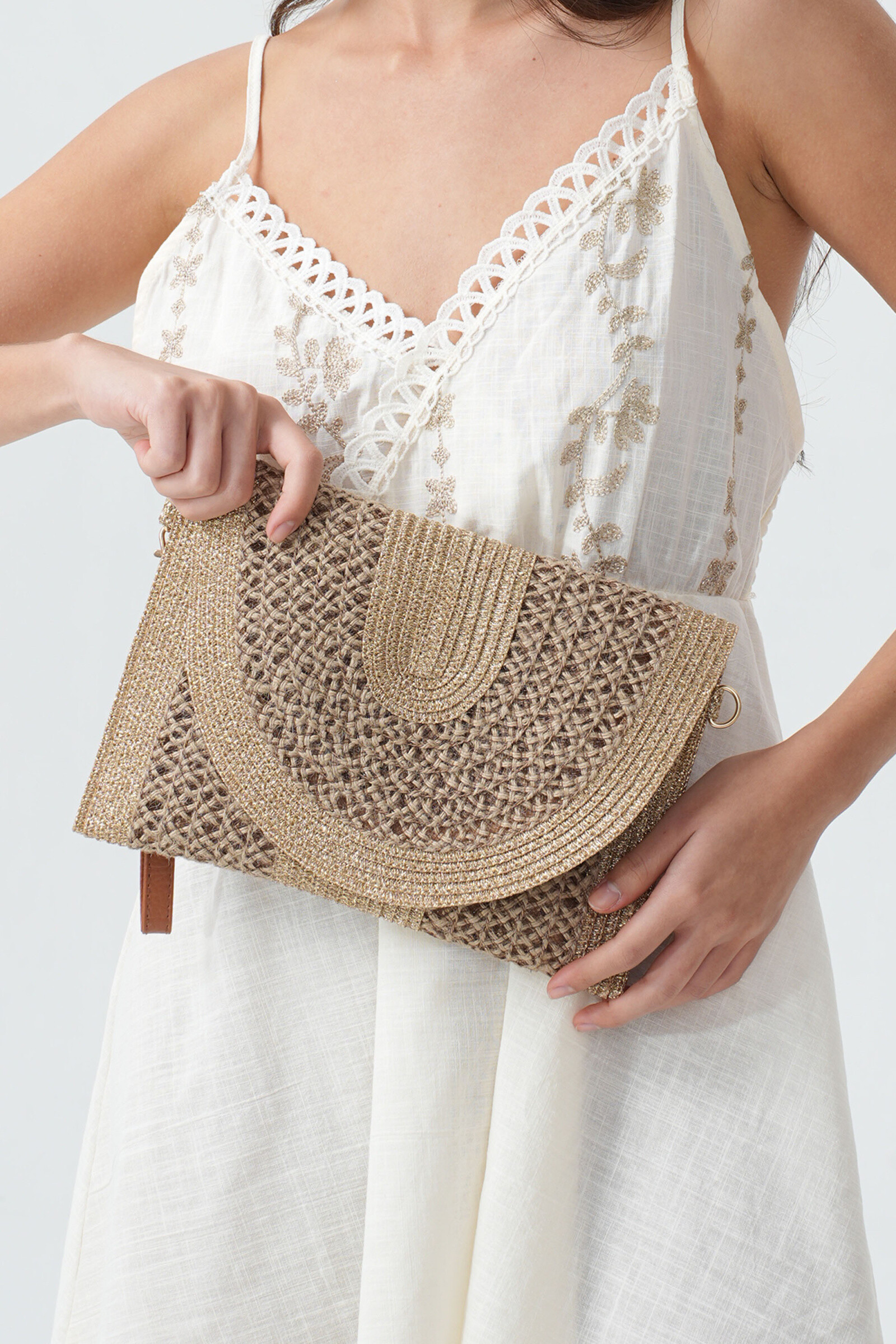 Wholesaler Phanie Mode (Phanie accessories) - Anse and shoulder pocket with Lurex