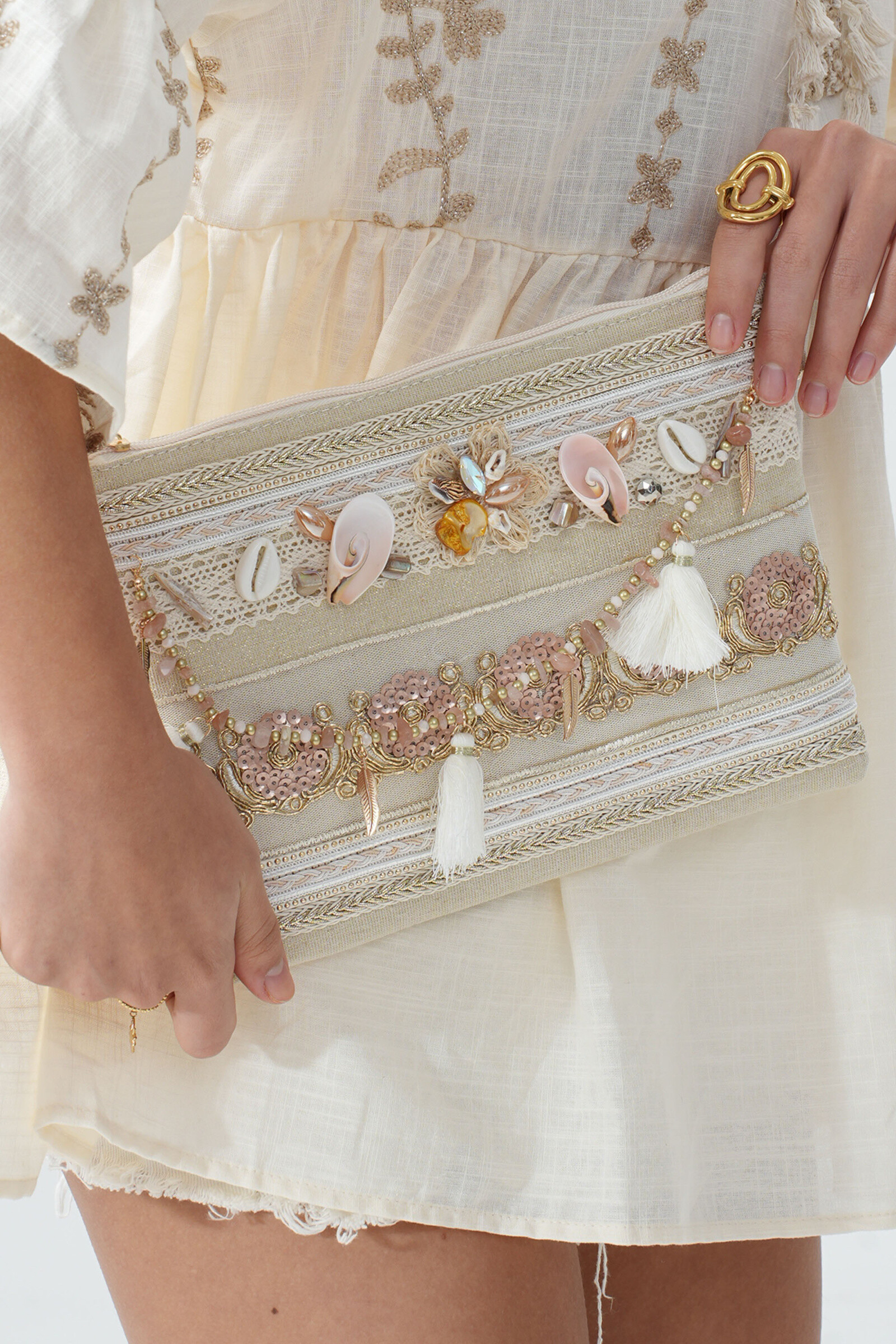 Großhändler Phanie Mode (Phanie accessories) - Bohemian Cover mit Schultergurt und Hanse