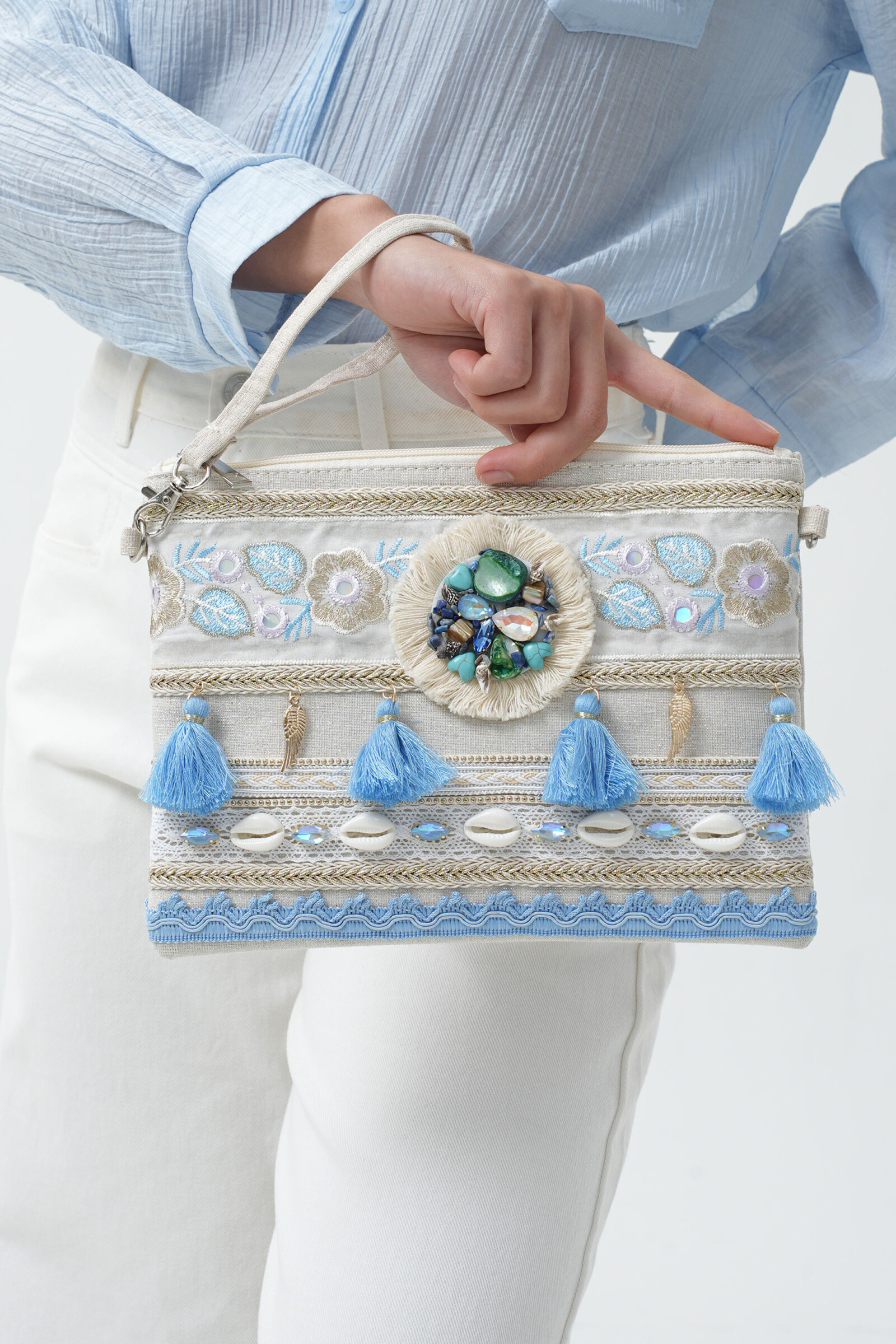 Großhändler Phanie Mode (Phanie accessories) - Bohemian Cover mit Schultergurt und Hanse