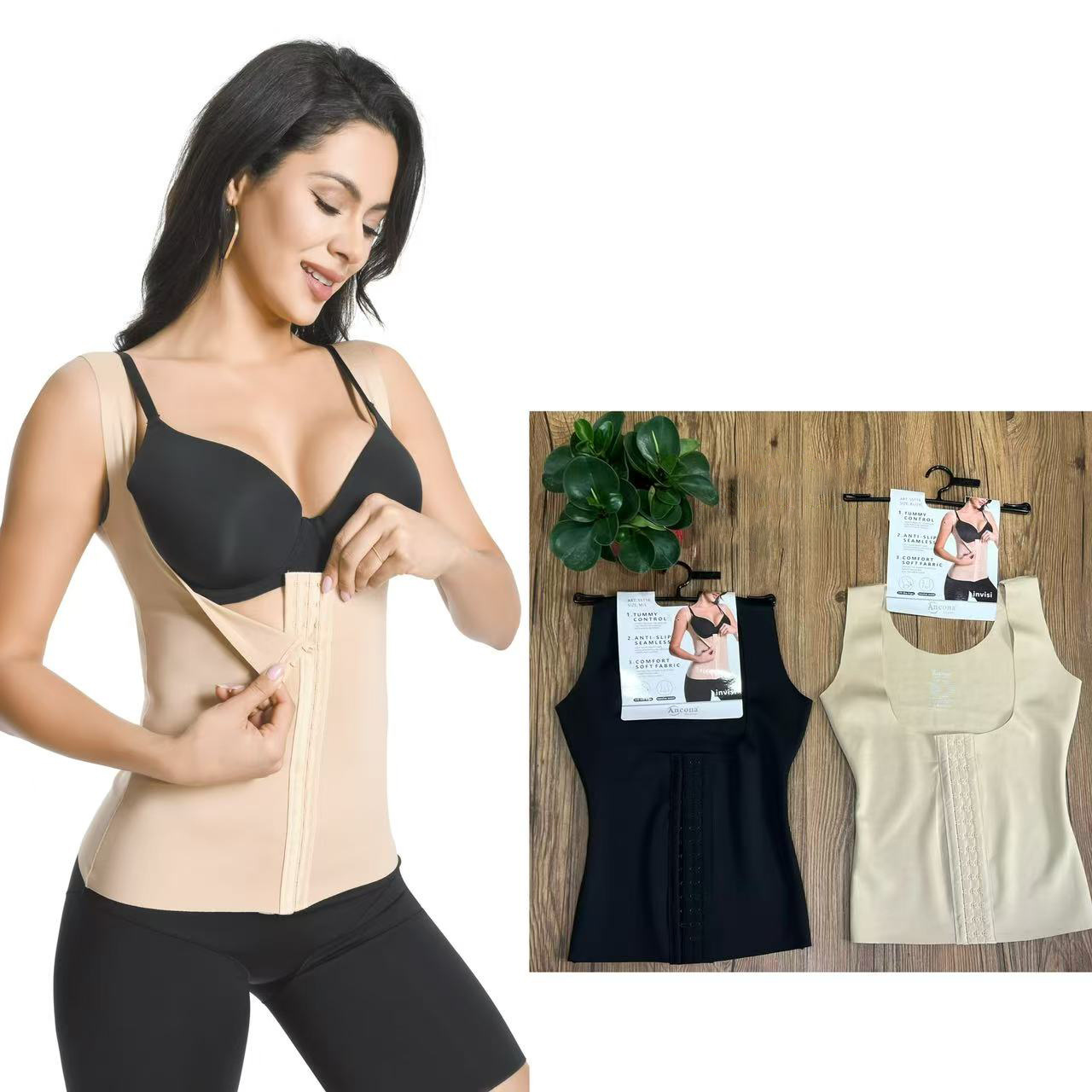 GAINES AMINCISSANTES ET POSTURALES FEMME AVEC CROCHETS.
IDÉAL POUR ÊTRE PORTÉ AU QUOTIDIEN SOUS VOS TENUES.