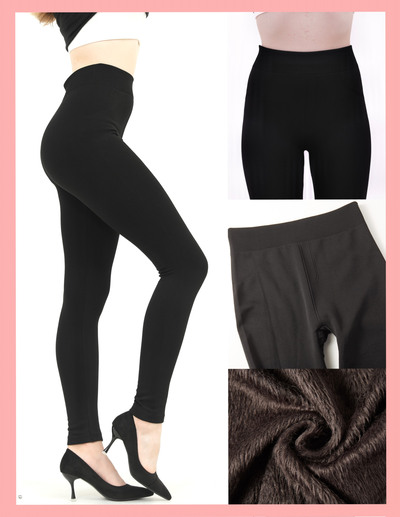 Grossiste PHENIX ROUGE - Leggings femme taille haute polaire Grossiste PHENIX ROUGE - Leggings femme taille haute polaire