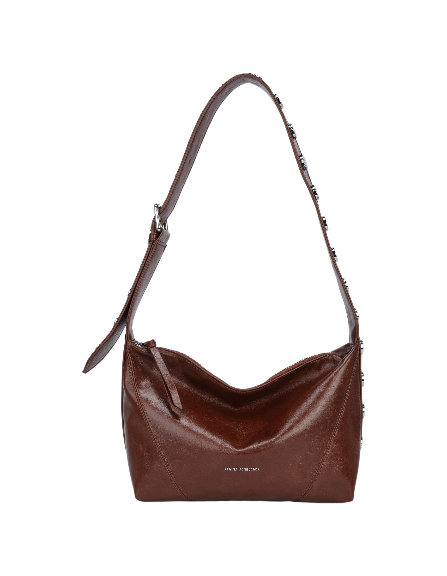 Wholesaler PHIL - Soft women's hobo bag with studs – Casual chic shoulder bag