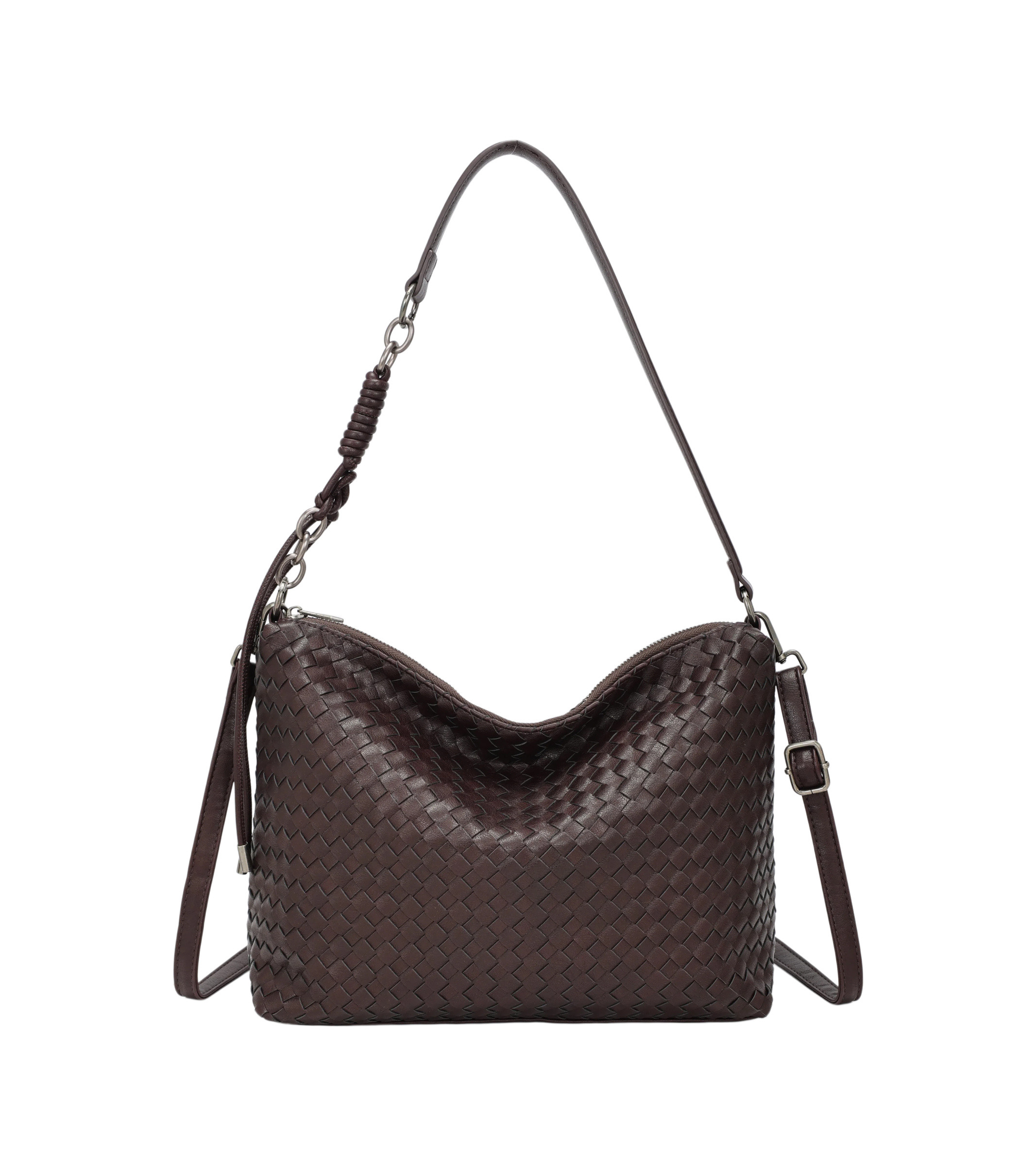 Wholesaler PHIL - Women's Woven Shoulder Bag with Adjustable Strap