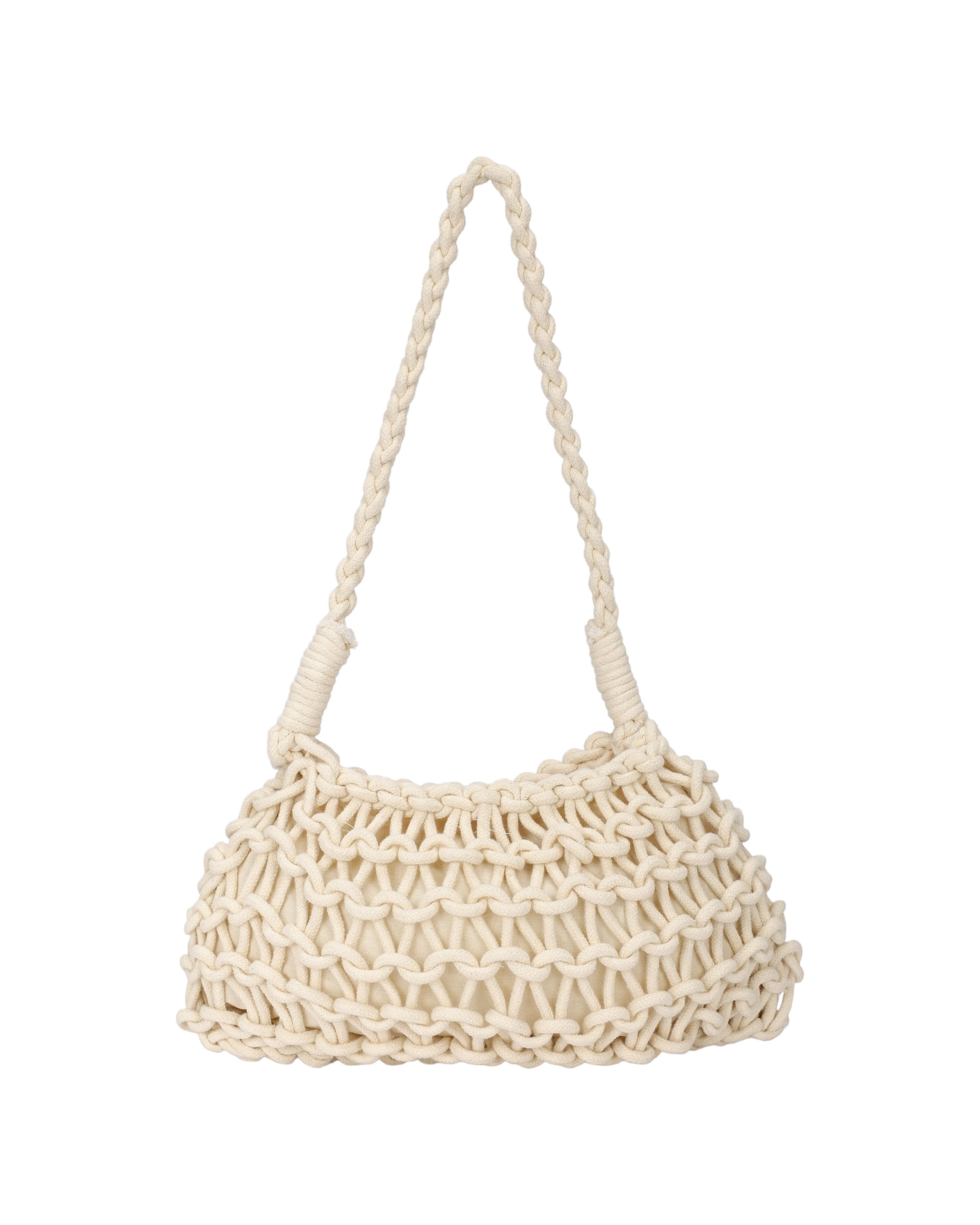 Mayorista PHIL - Bolso de mujer tejido en red – Bolso de hombro veraniego estilo boho de moda