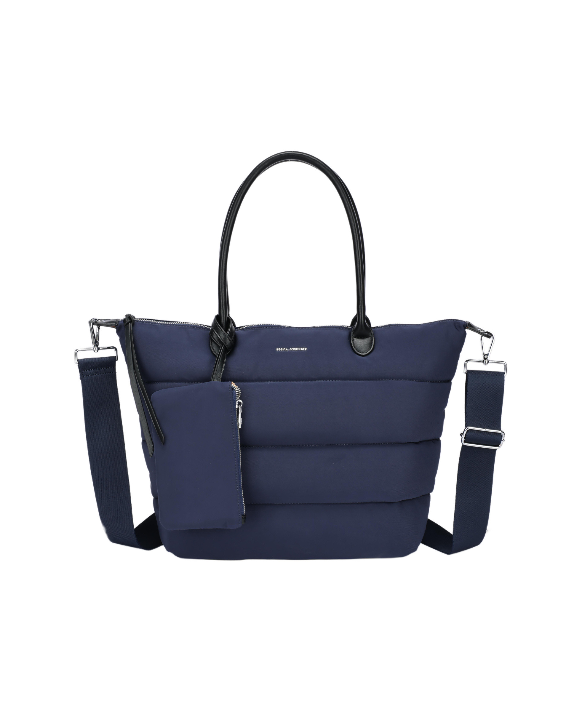 Wholesaler PHIL - Women's padded nylon tote – Casual travel bag with pouch