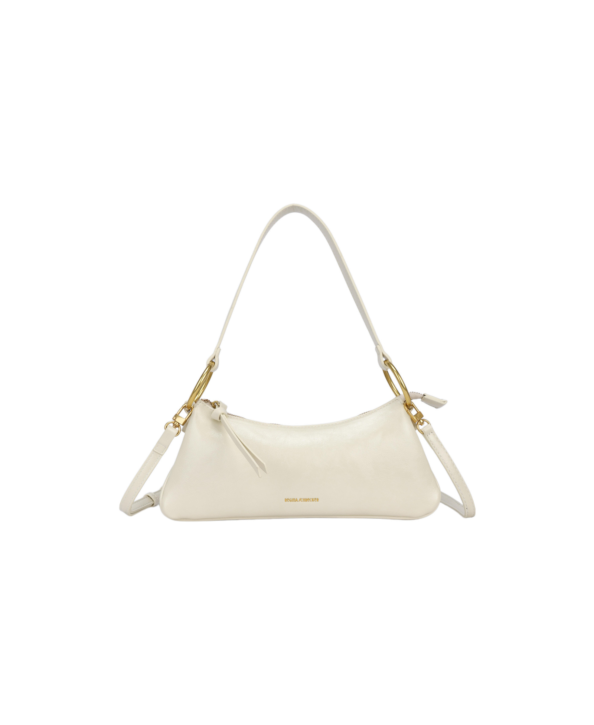 Wholesaler PHIL - Elegant women's baguette bag – Chic mini shoulder bag with gold details