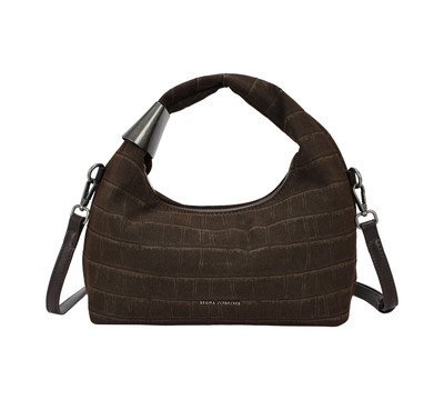 Großhändler PHIL - Damen Schultertasche Krokodil-Effekt mit Schulterriemen Großhändler PHIL - Damen Schultertasche Krokodil-Effekt mit Schulterriemen