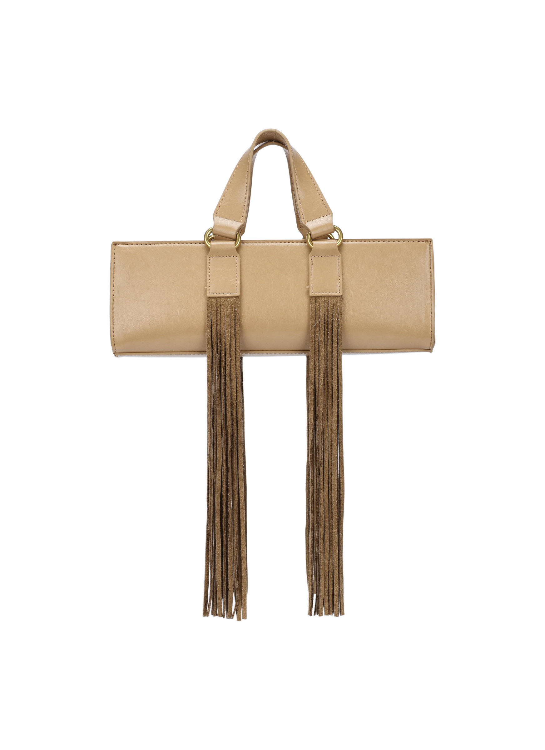Wholesaler PHIL - Handbag with long fringes – elegant women's bag with shoulder strap