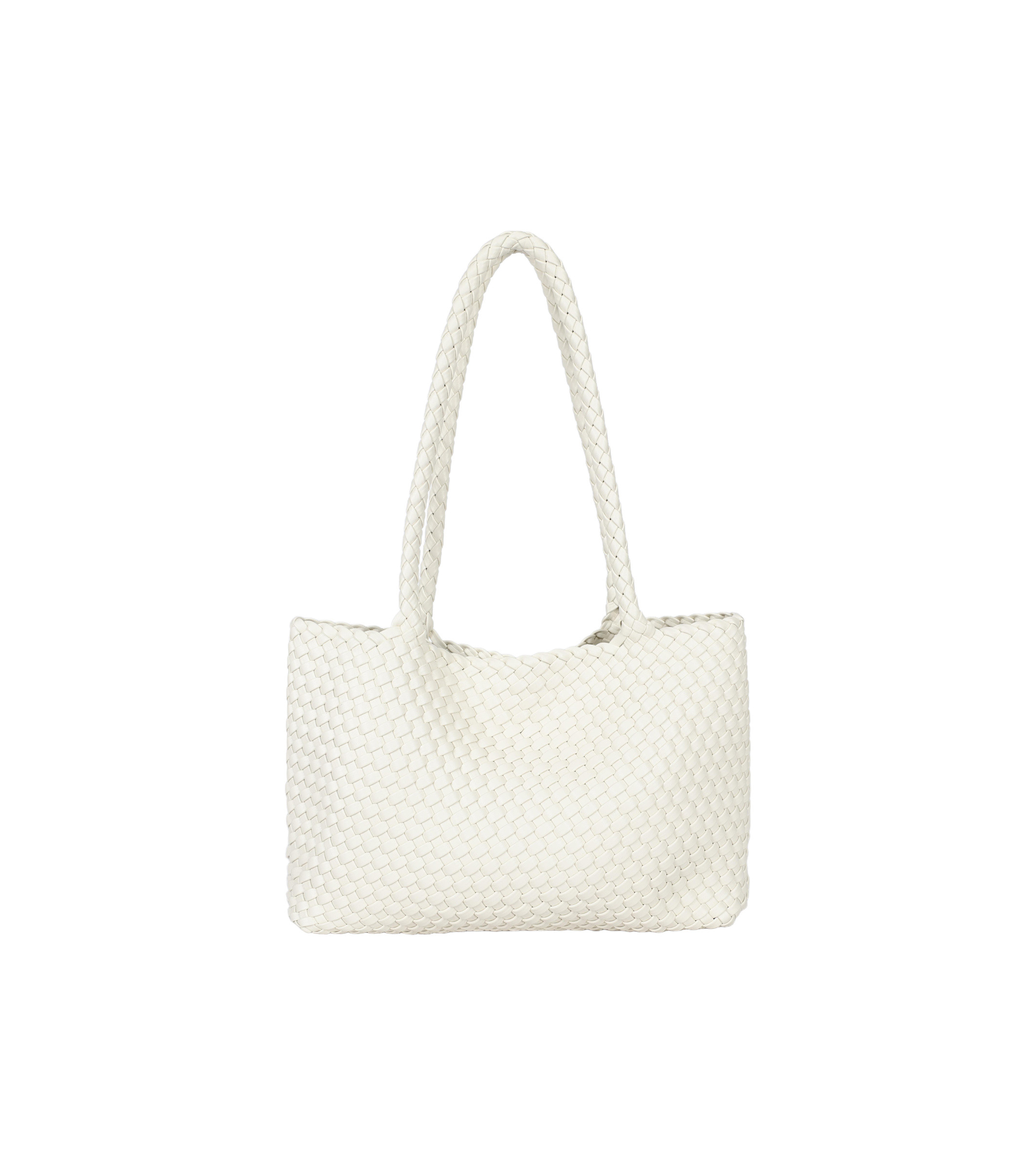 Wholesaler PHIL - Rectangular woven shoulder bag – elegant casual women's tote bag
