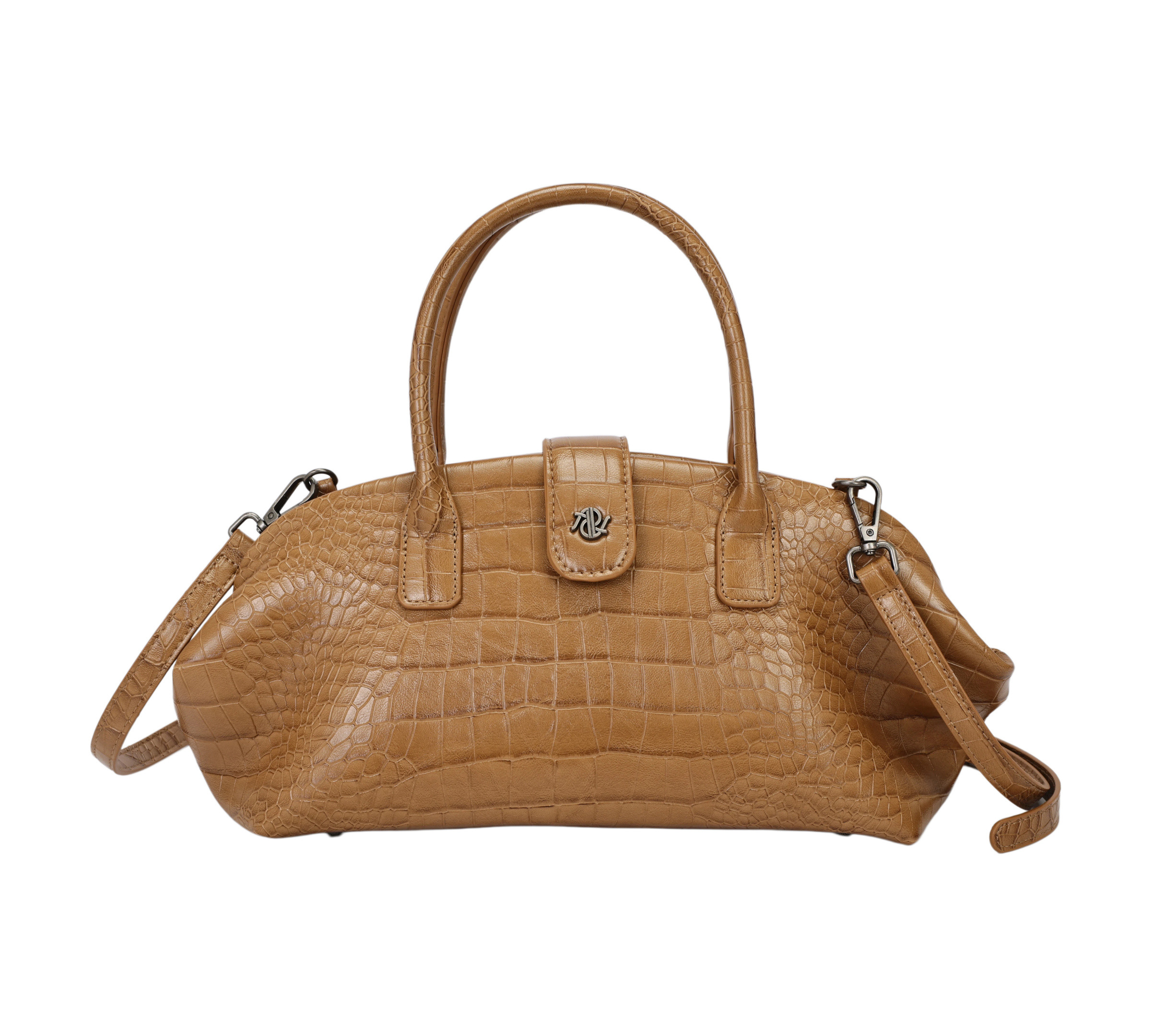 Wholesaler PHIL - Crocodile effect handbag with adjustable strap