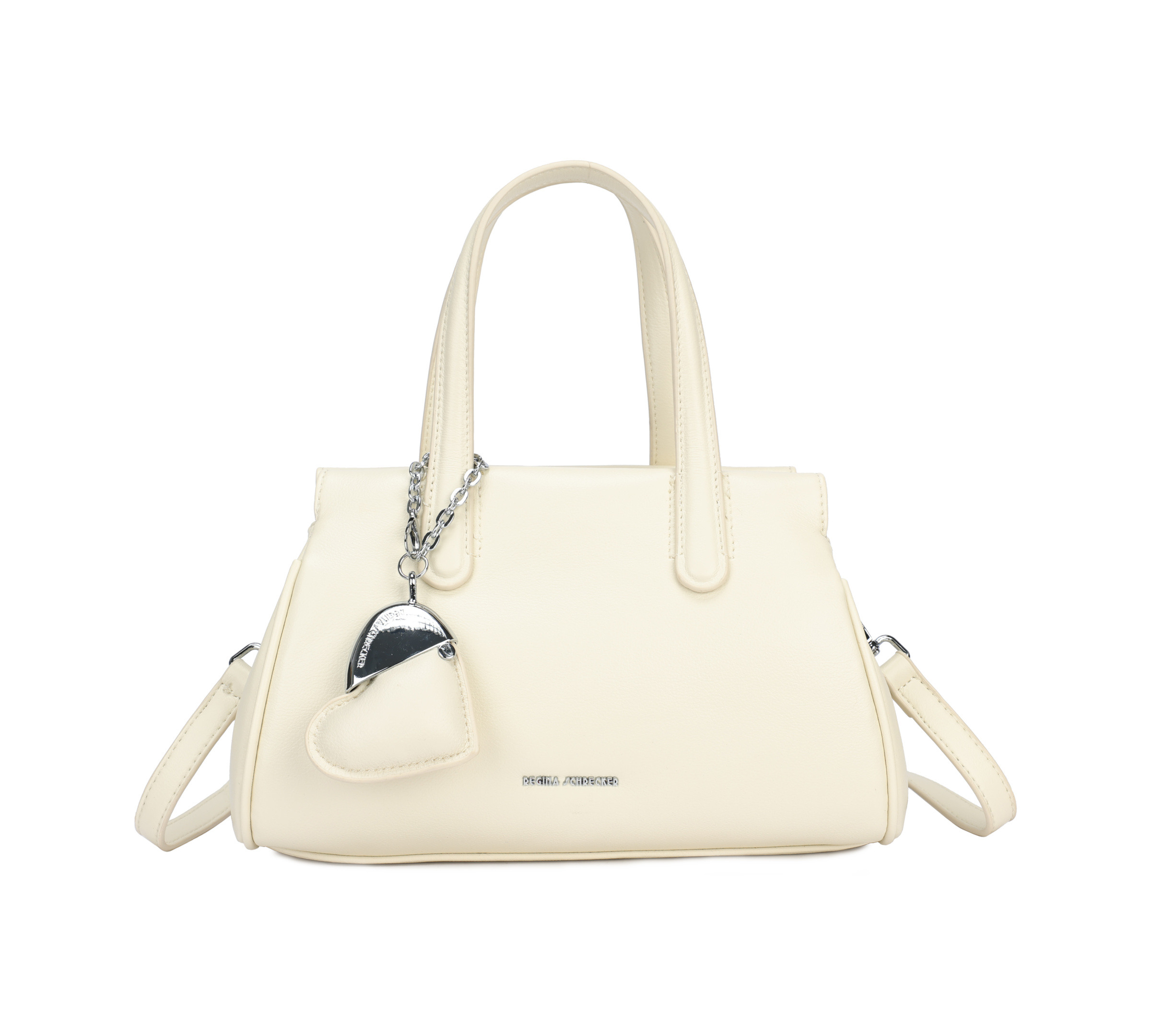 Wholesaler PHIL - Elegant women's handbag with shoulder strap and charm – Compact handbag in urban chic style