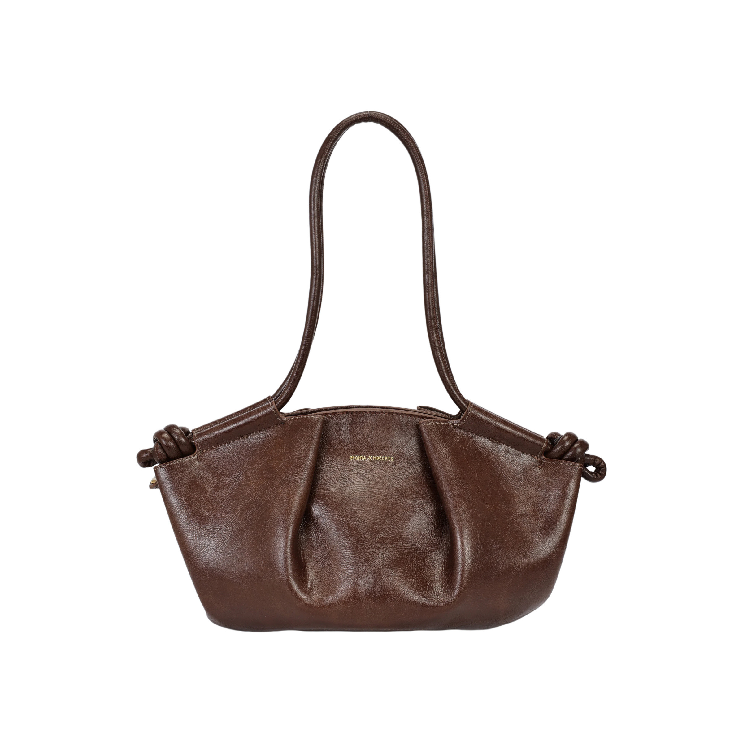 Wholesaler PHIL - Women's Soft Shoulder Bag with Draped Design