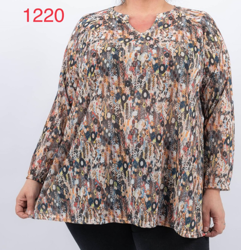 Wholesaler PIMENT ROUGE - Plus size tunic