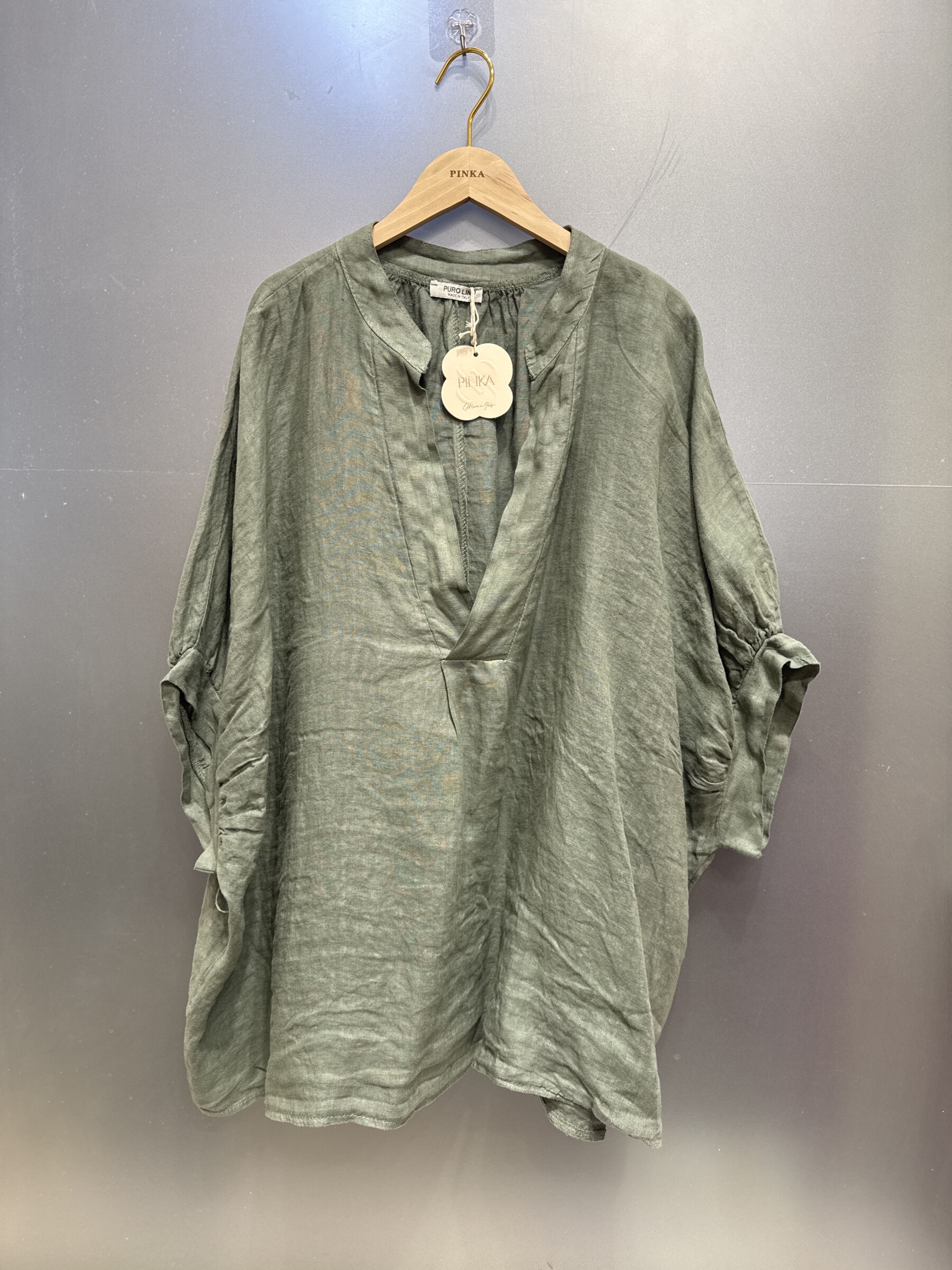 Grossista PINKA - Camicia di lino