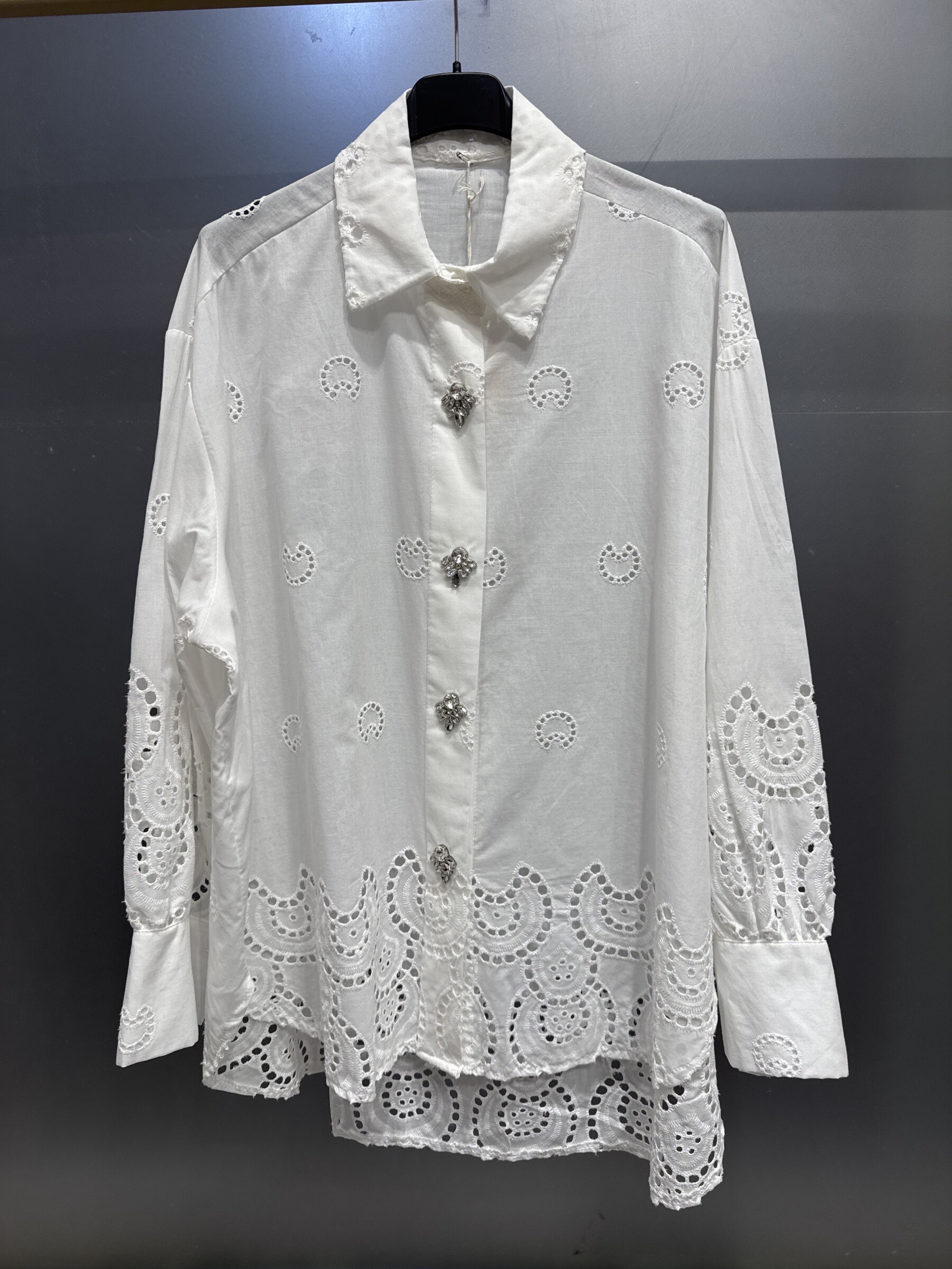 Grossiste PINKA - Chemise Broderie
