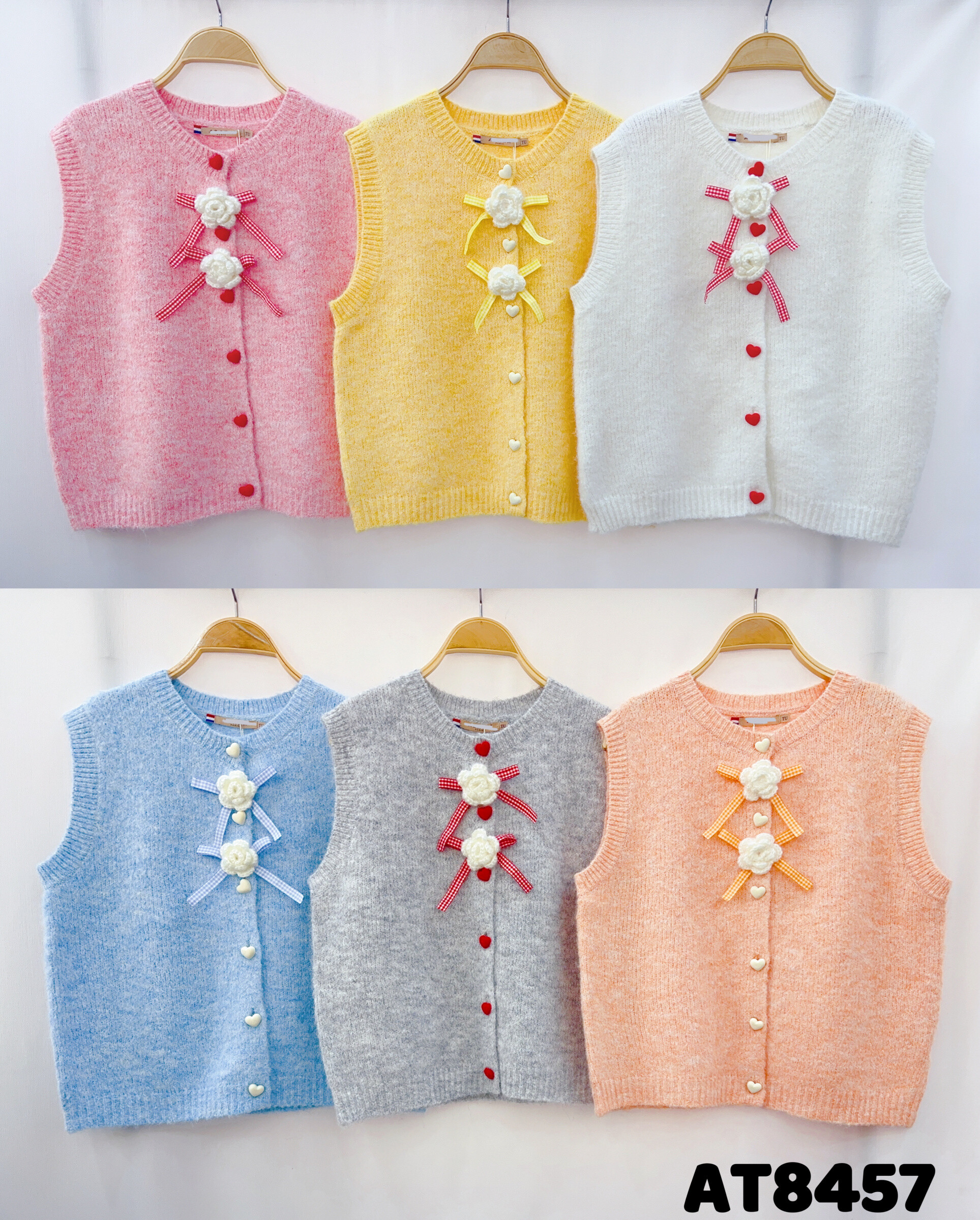 Mayorista PINKA - Jersey de cuello redondo