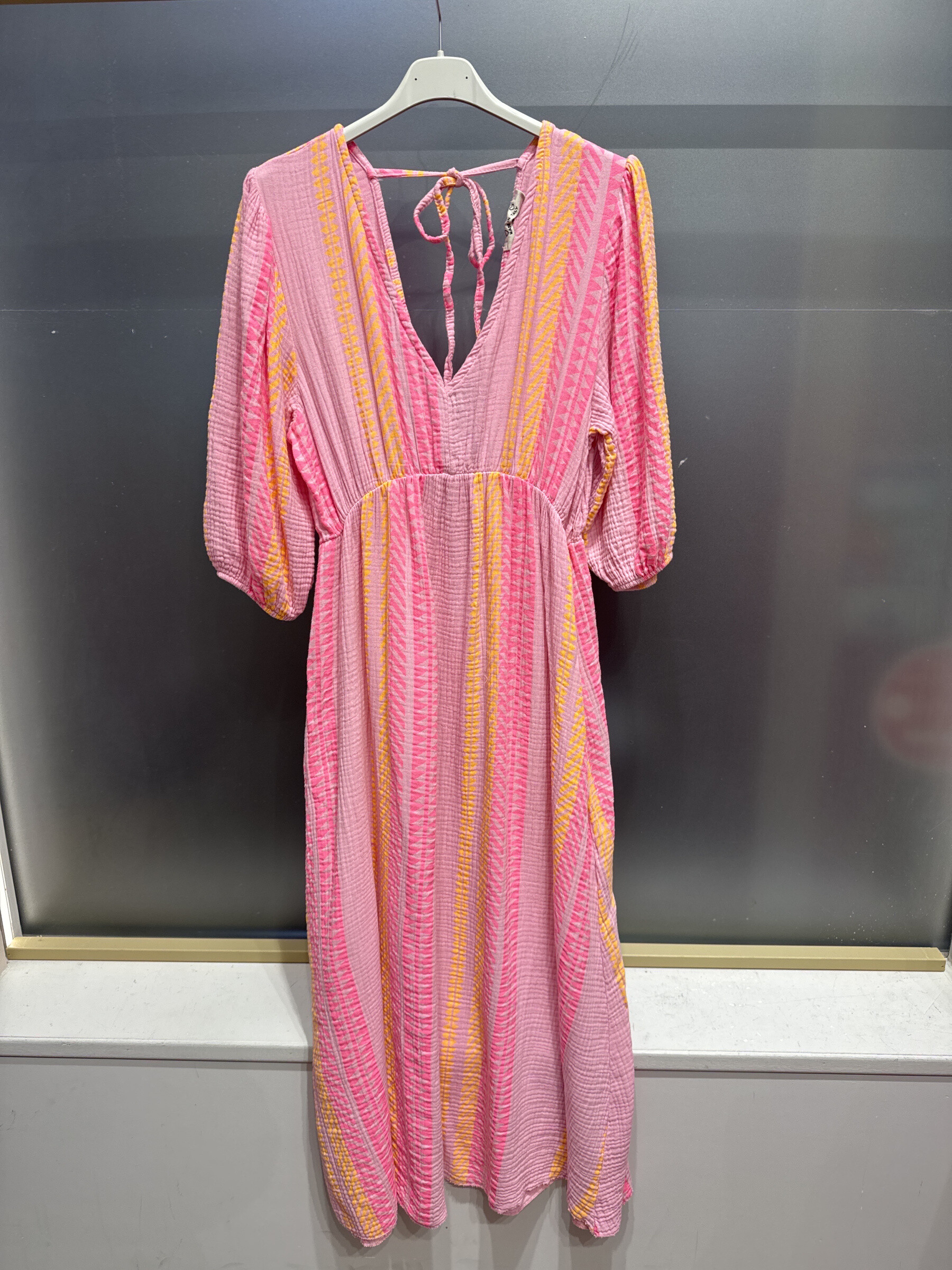 Wholesaler PINKA - Leopard Cotton Gauze Dress