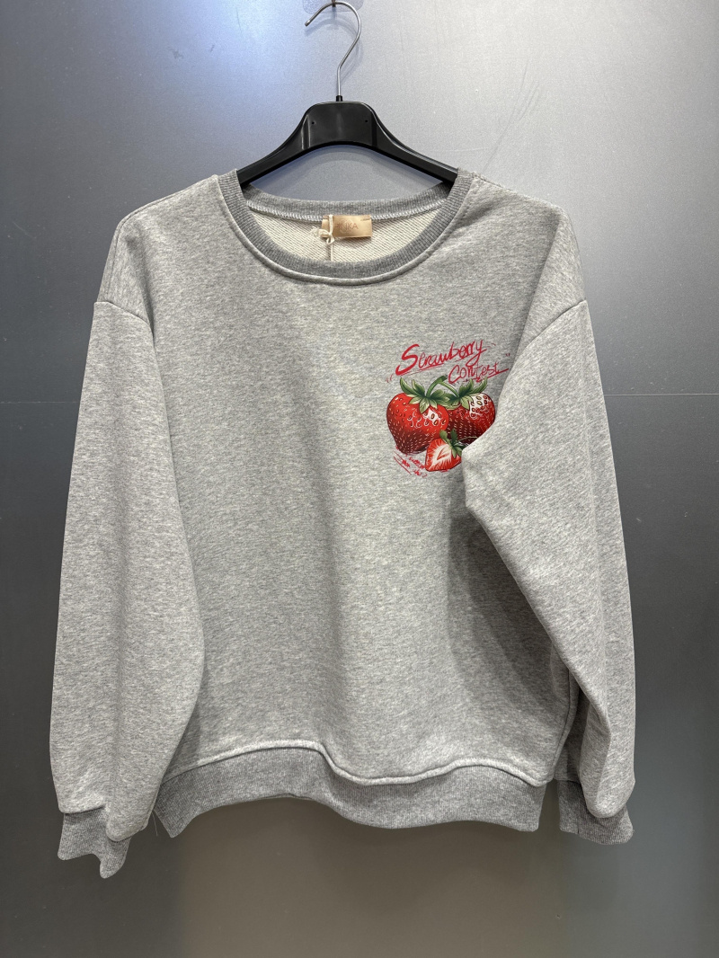 Grossiste PINKA - Sweat Imprimée Fraises