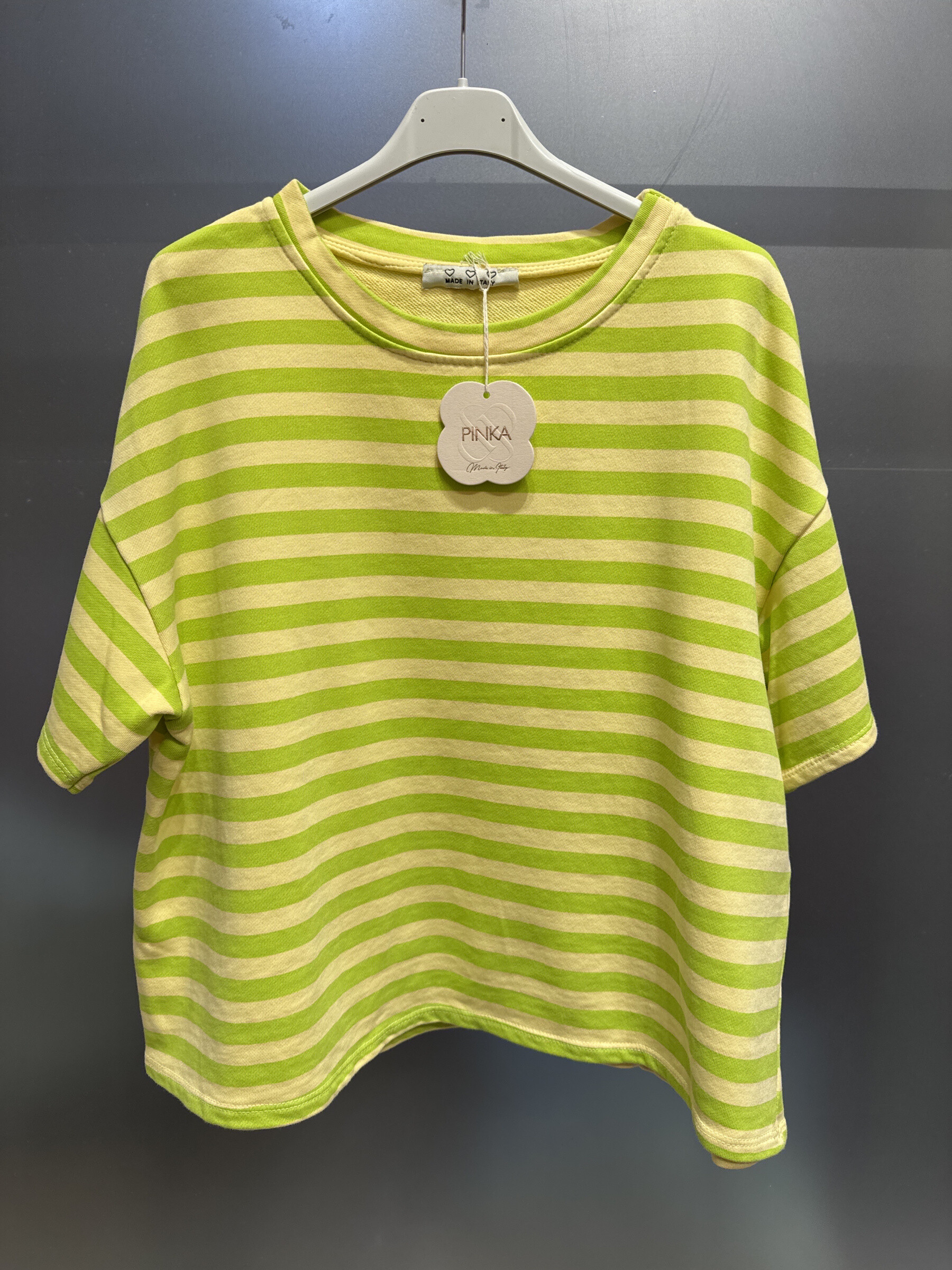 Grossiste PINKA - T-shirt imprimé en gaze de coton