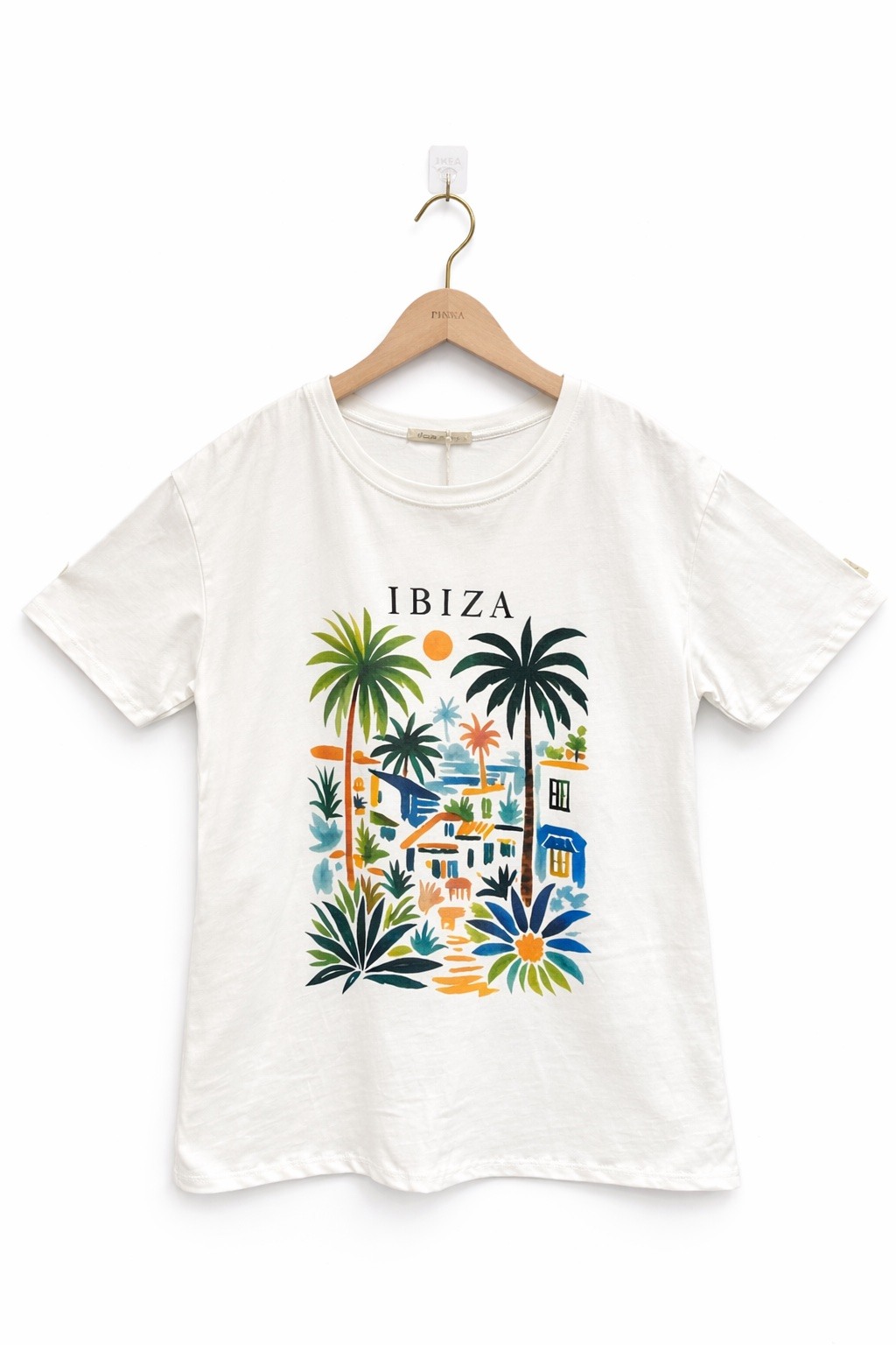 Grossiste PINKA - T-SHIRT imprimé manches courtes