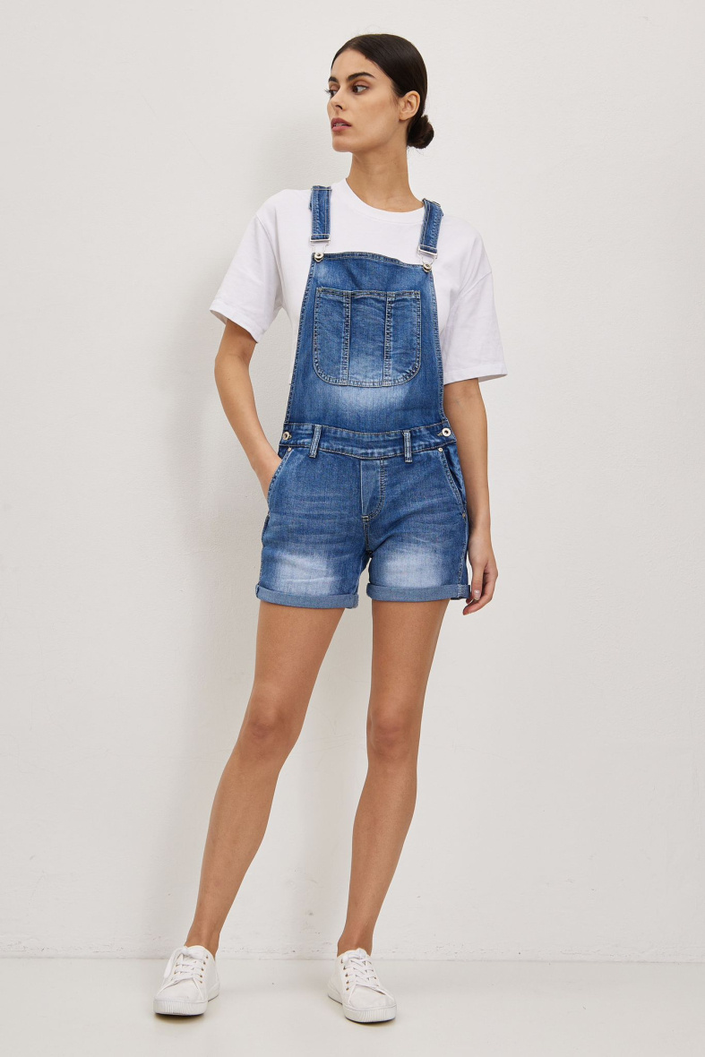 Wholesaler Place du jour - Jeans short overalls