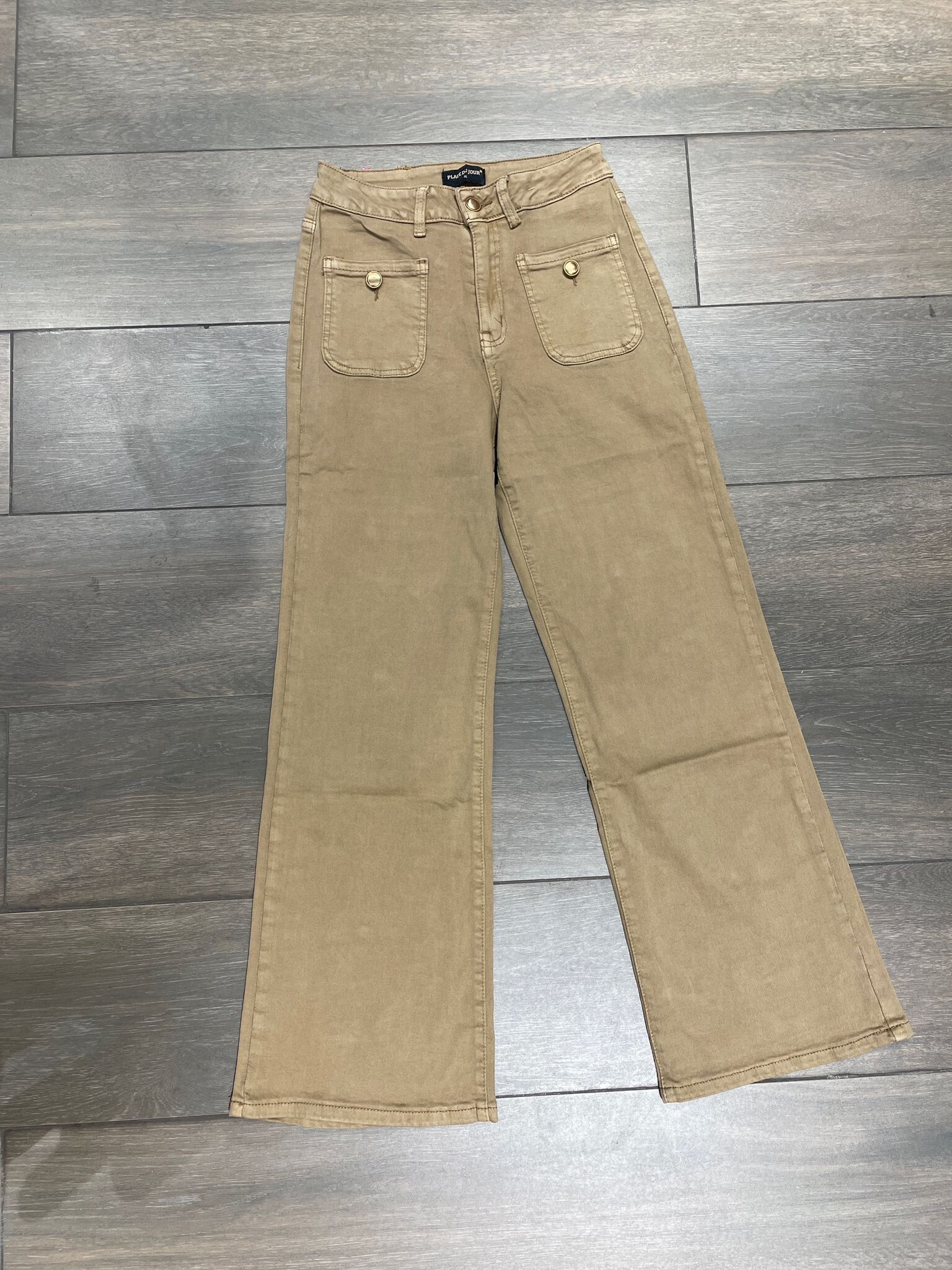Wholesaler Place du jour - Wide jeans with small pockets