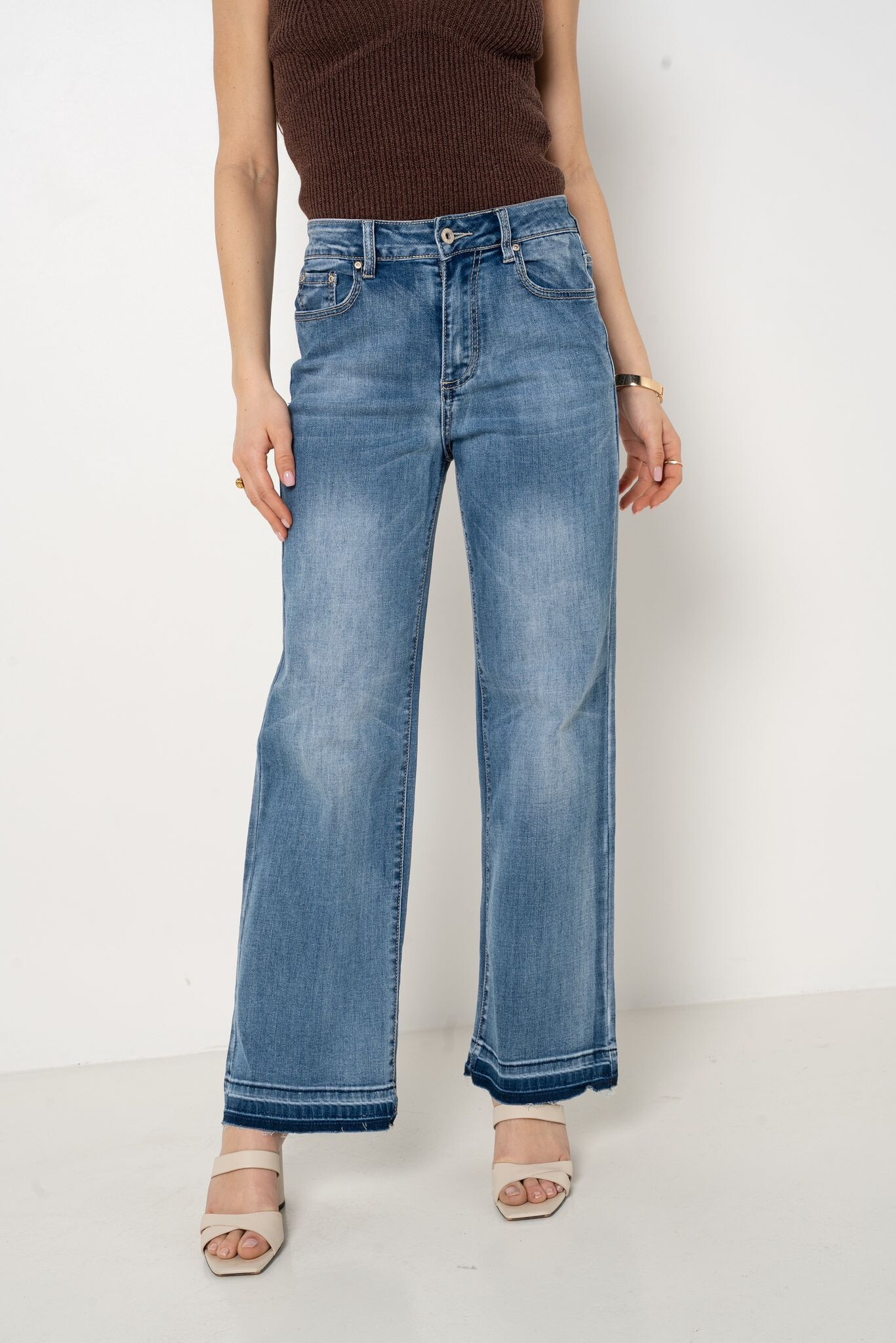 Grossiste Place du jour - Jeans coupe droite