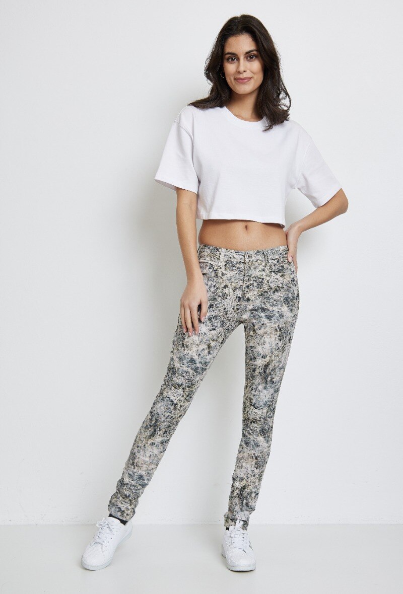Wholesaler Place du jour - Printed pants