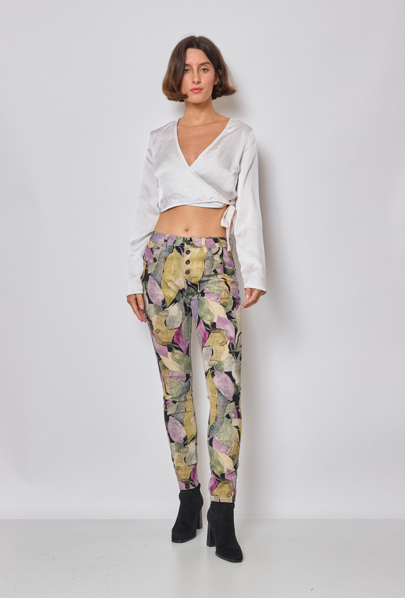 Wholesaler Place du jour - Printed pants