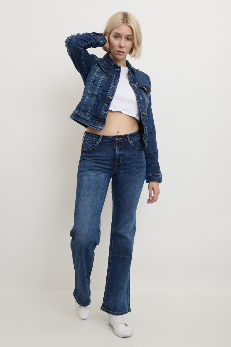 Wholesaler Place du jour - Denim jacket - fit cut
