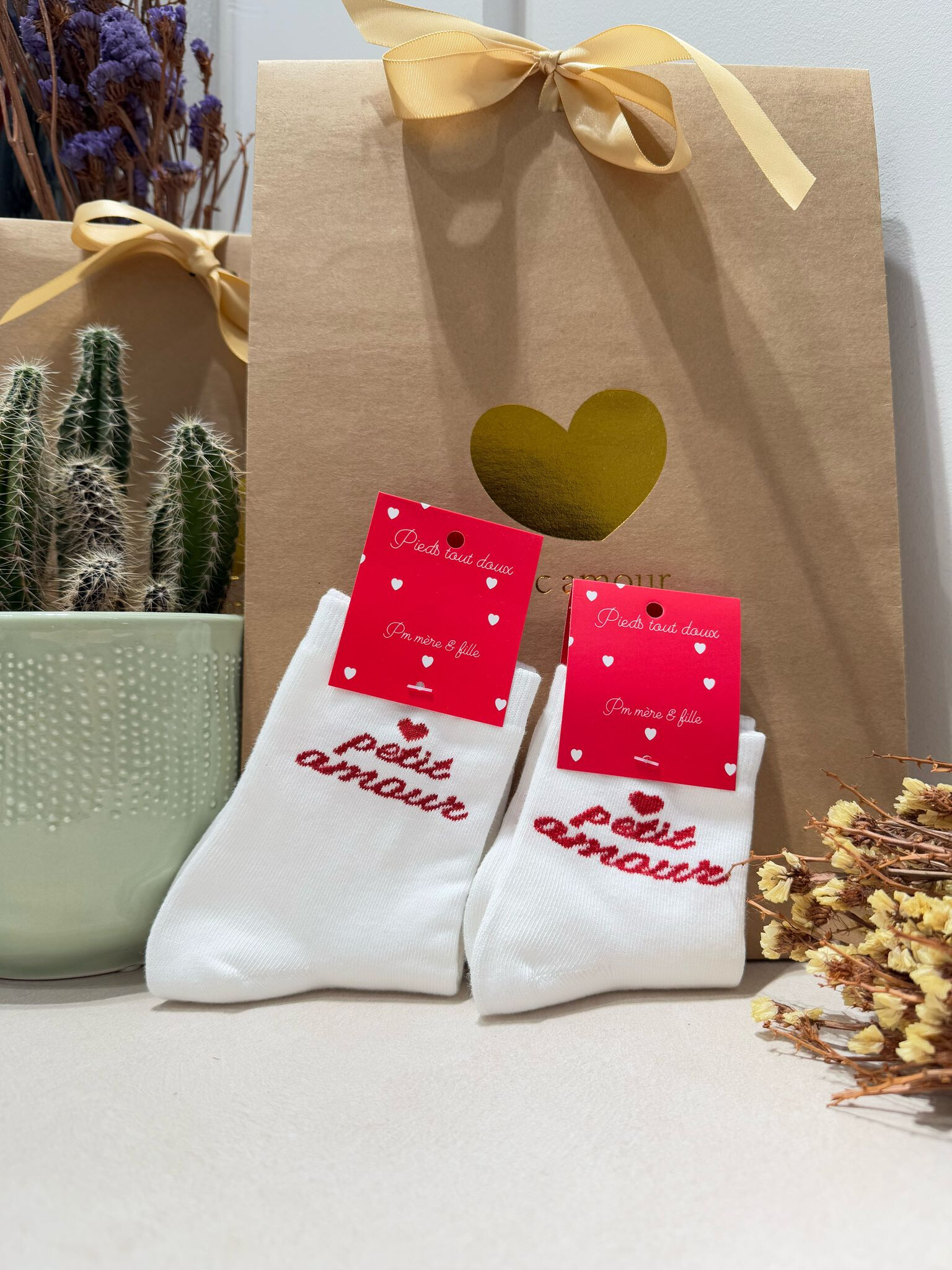 Mayorista PM Mère & Fille - calcetines con purpurina de leopardo para mujer