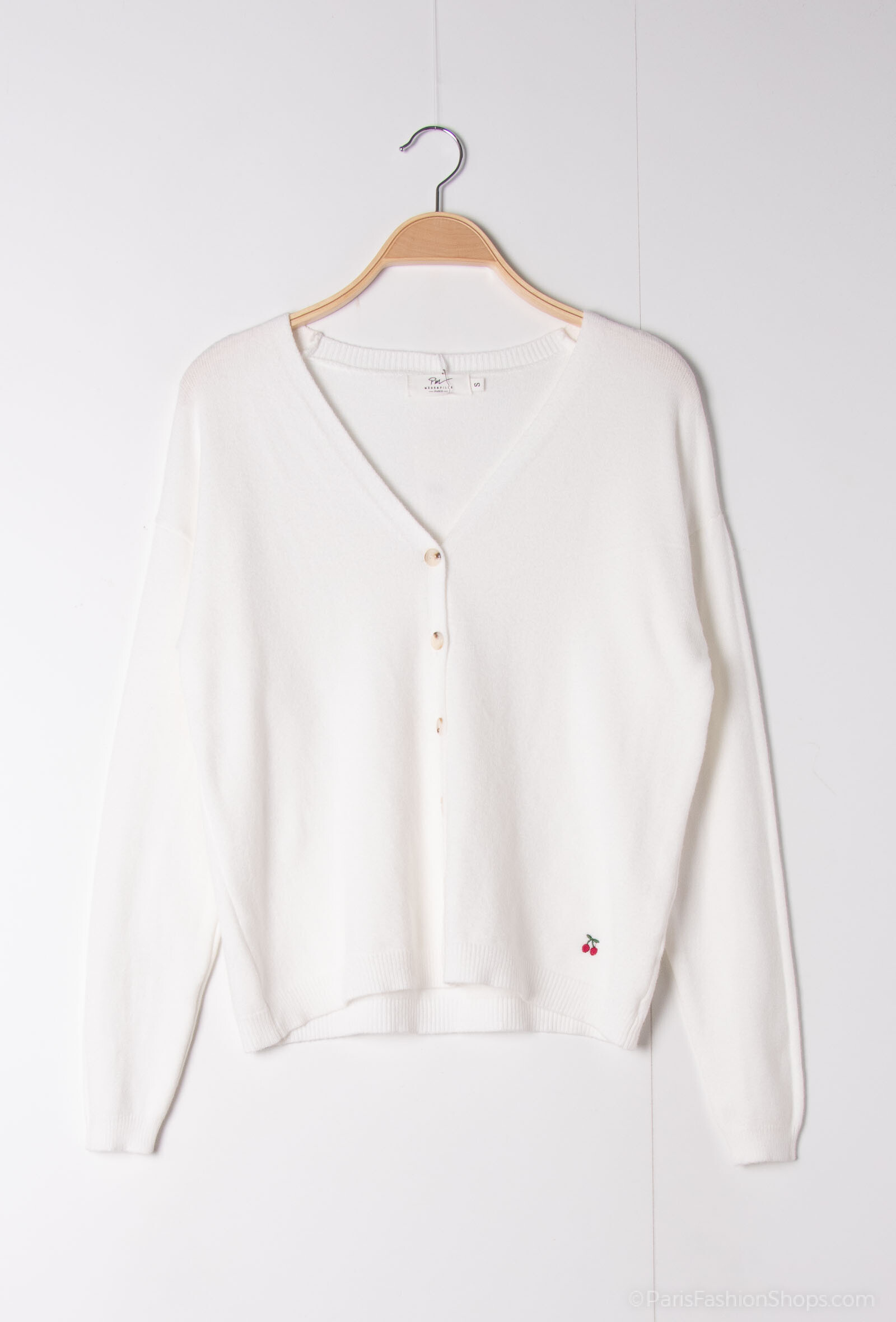 Wholesaler PM Mère & Fille - Knitted sweater with embroidery