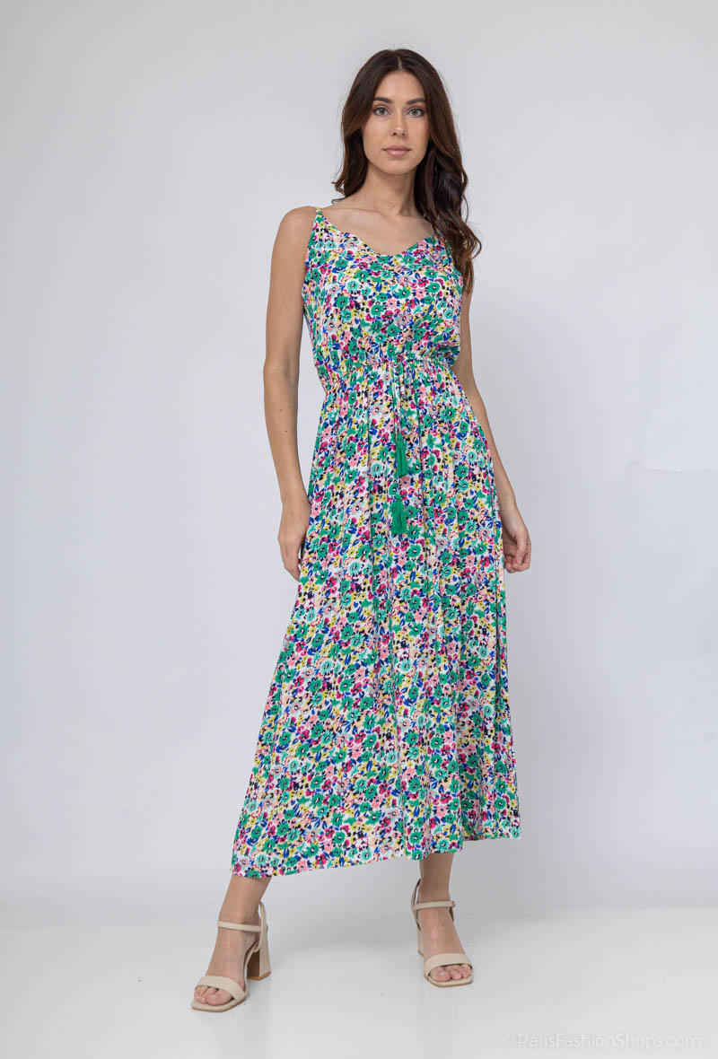 Wholesaler PM Mère & Fille - Dress with flower print
