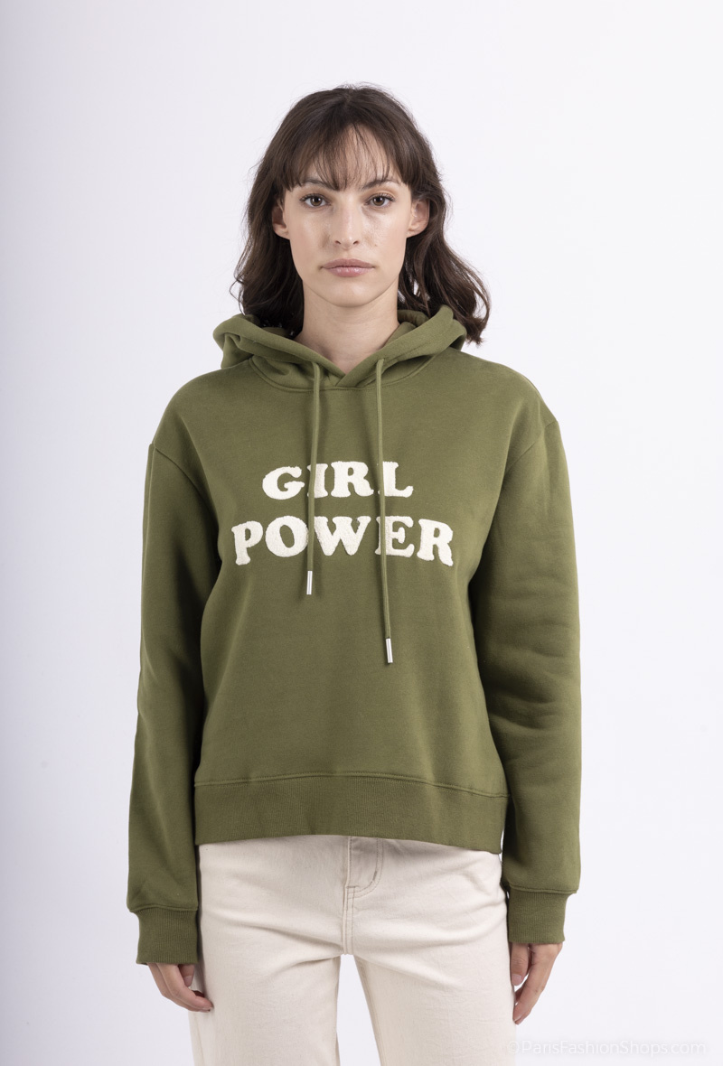 Grossiste PM Mère & Fille - Sweat à capuche avec inscription