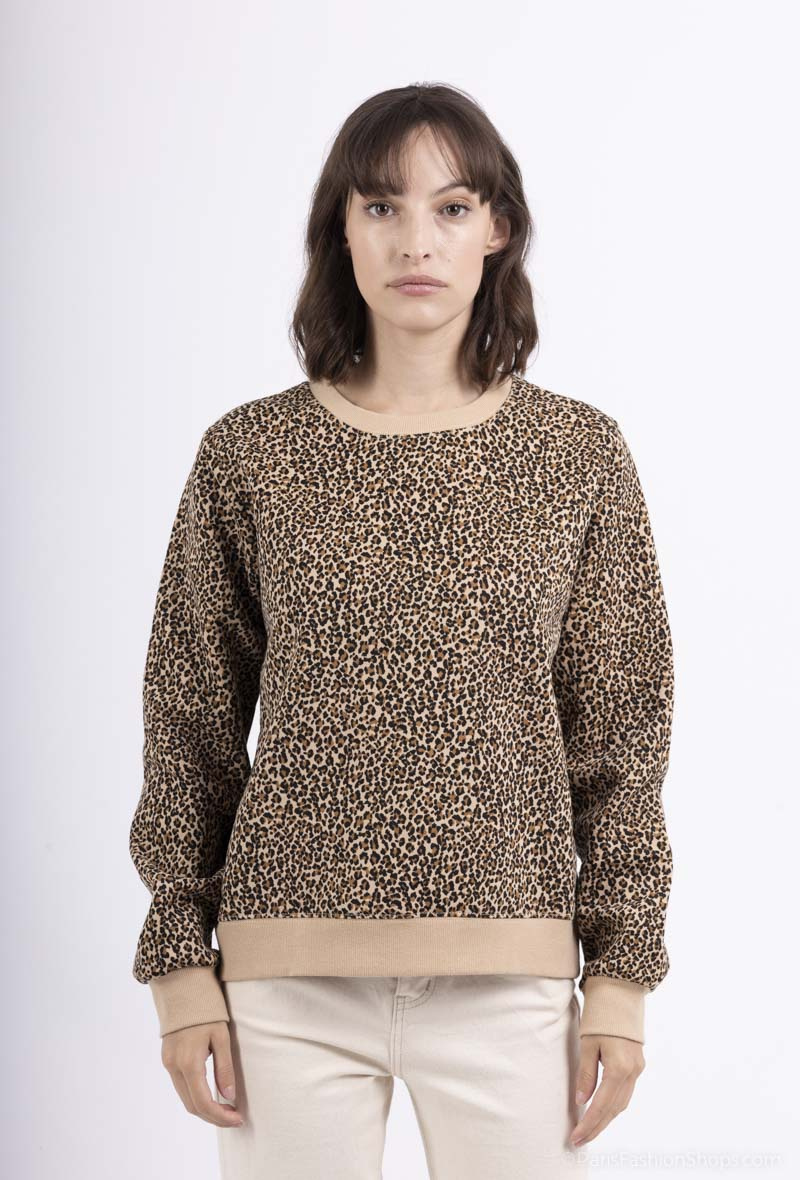 Wholesaler PM Mère & Fille - Heart embroidery lace collar sweatshirt