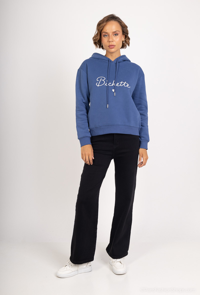 Wholesaler PM Mère & Fille - Hoodie with lettering