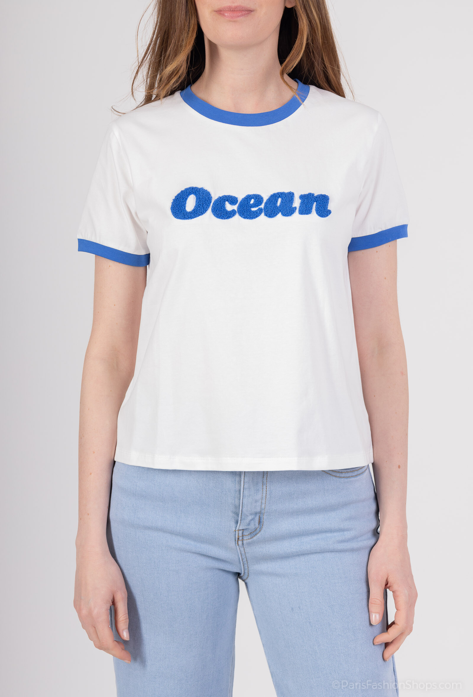 Wholesaler PM Mère & Fille - T-shirt with embroidery