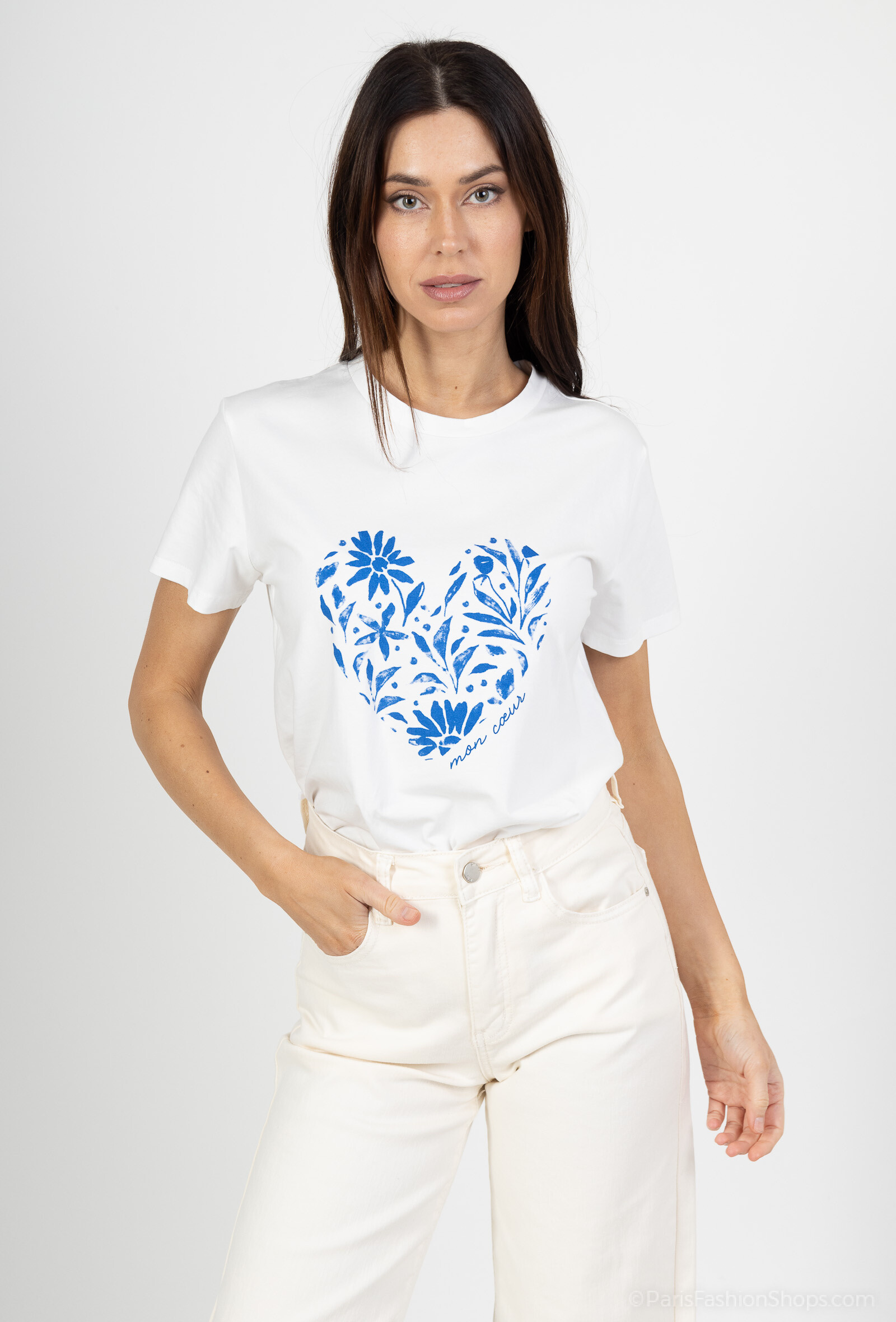 Wholesaler PM Mère & Fille - T-shirt with embroidery