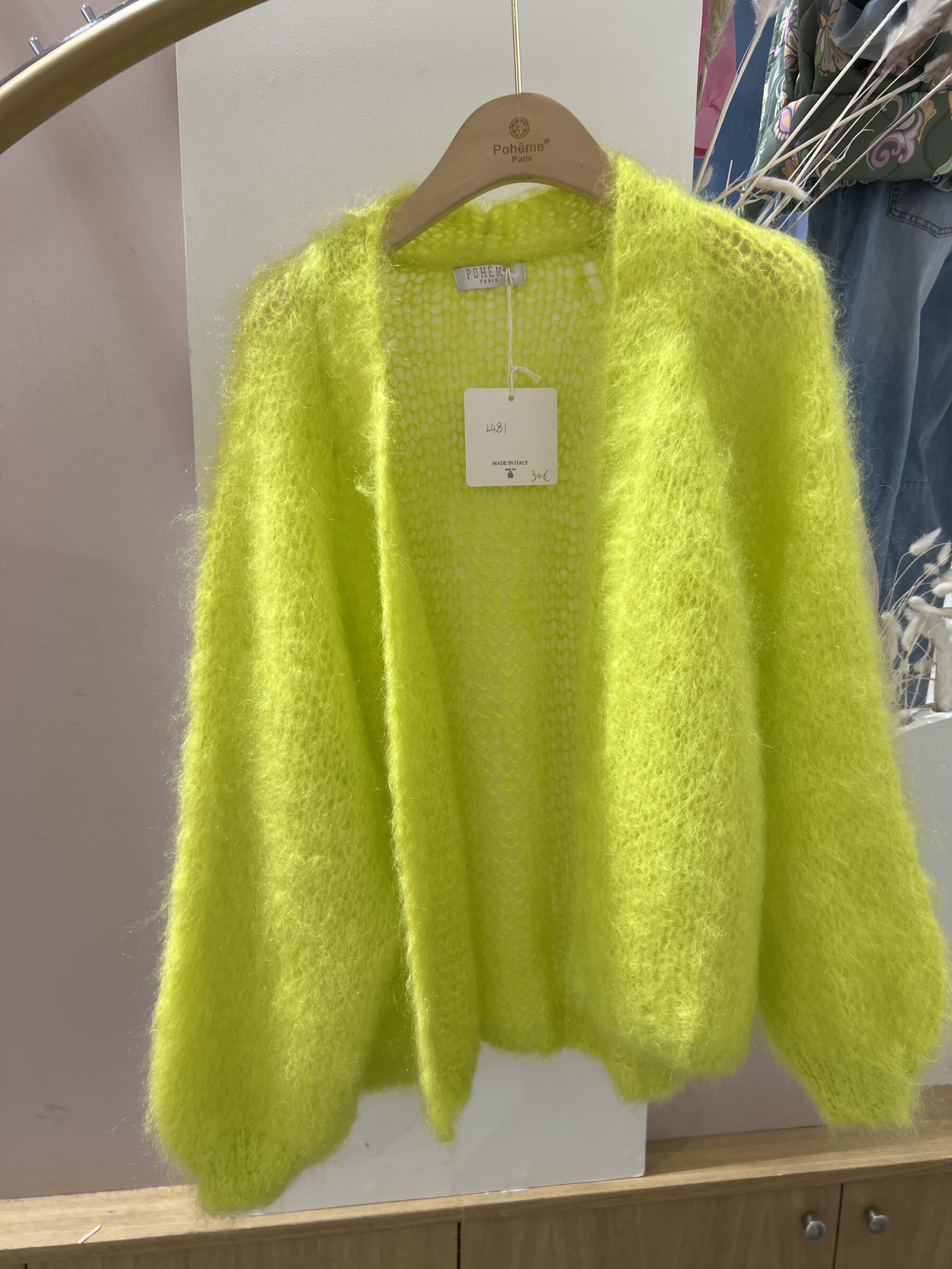 Wholesaler POHÊME - Camille oversize cut cardigan, a real favorite