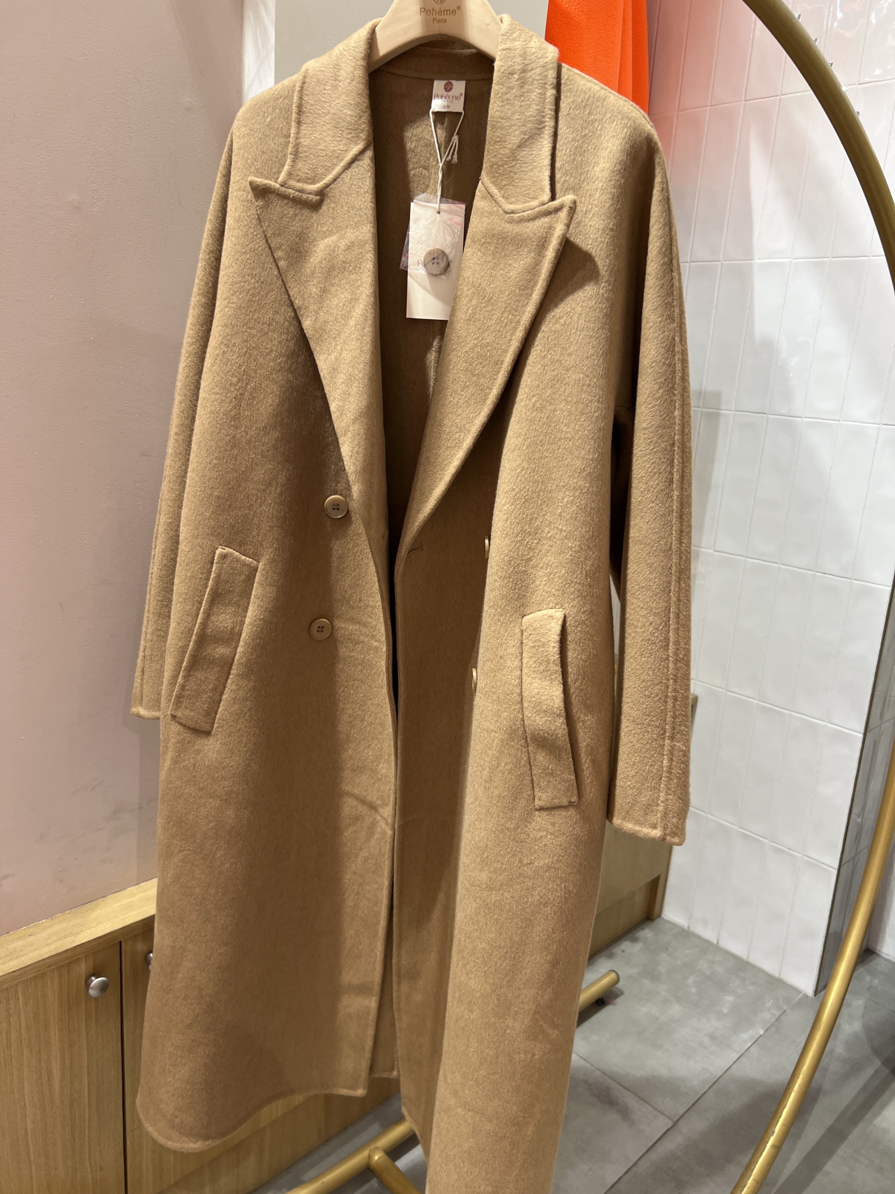 Grossiste POHÊME - Manteau long