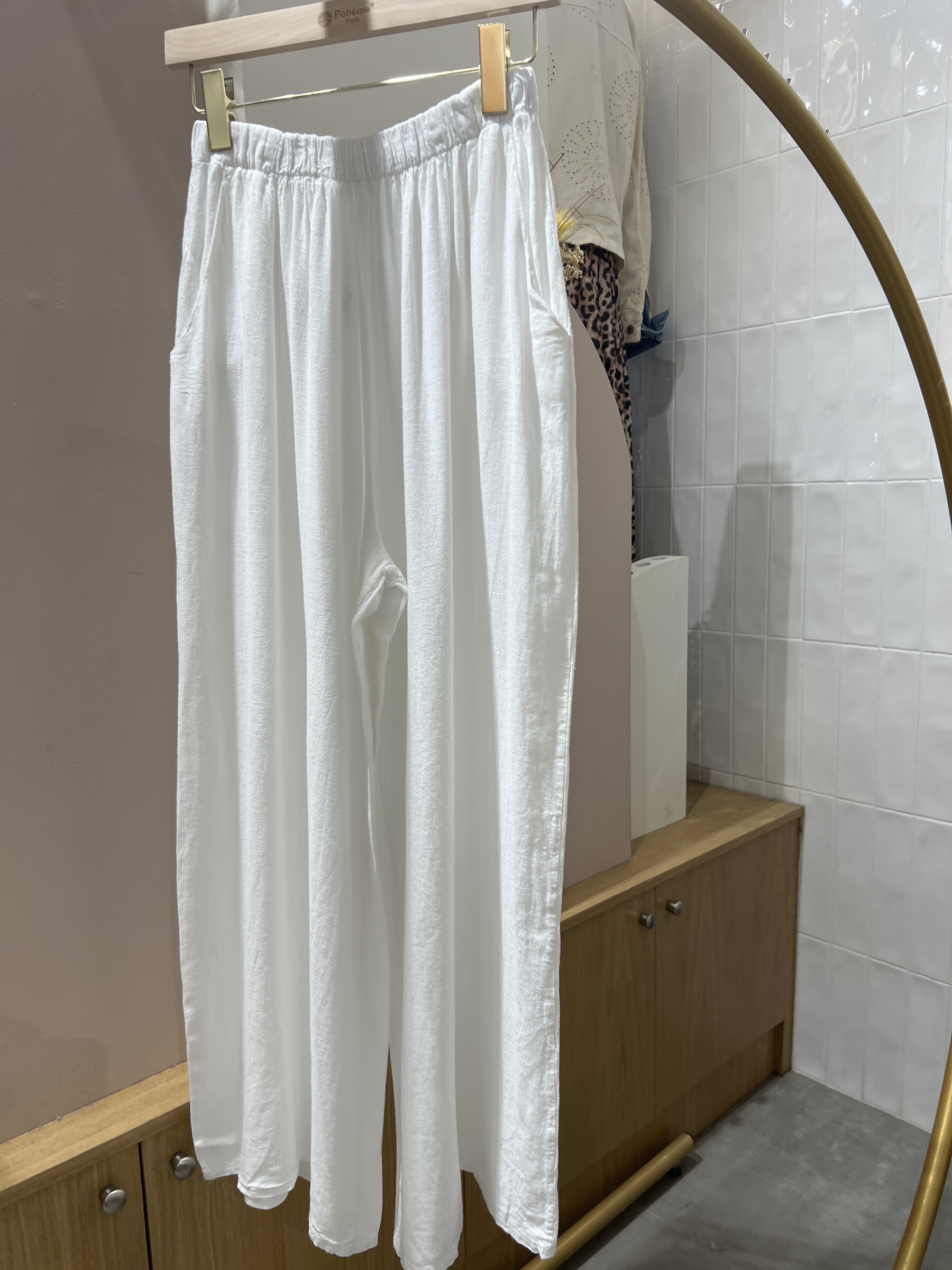 Wholesaler POHÊME - Daisy pants with fluid pockets oversize cut