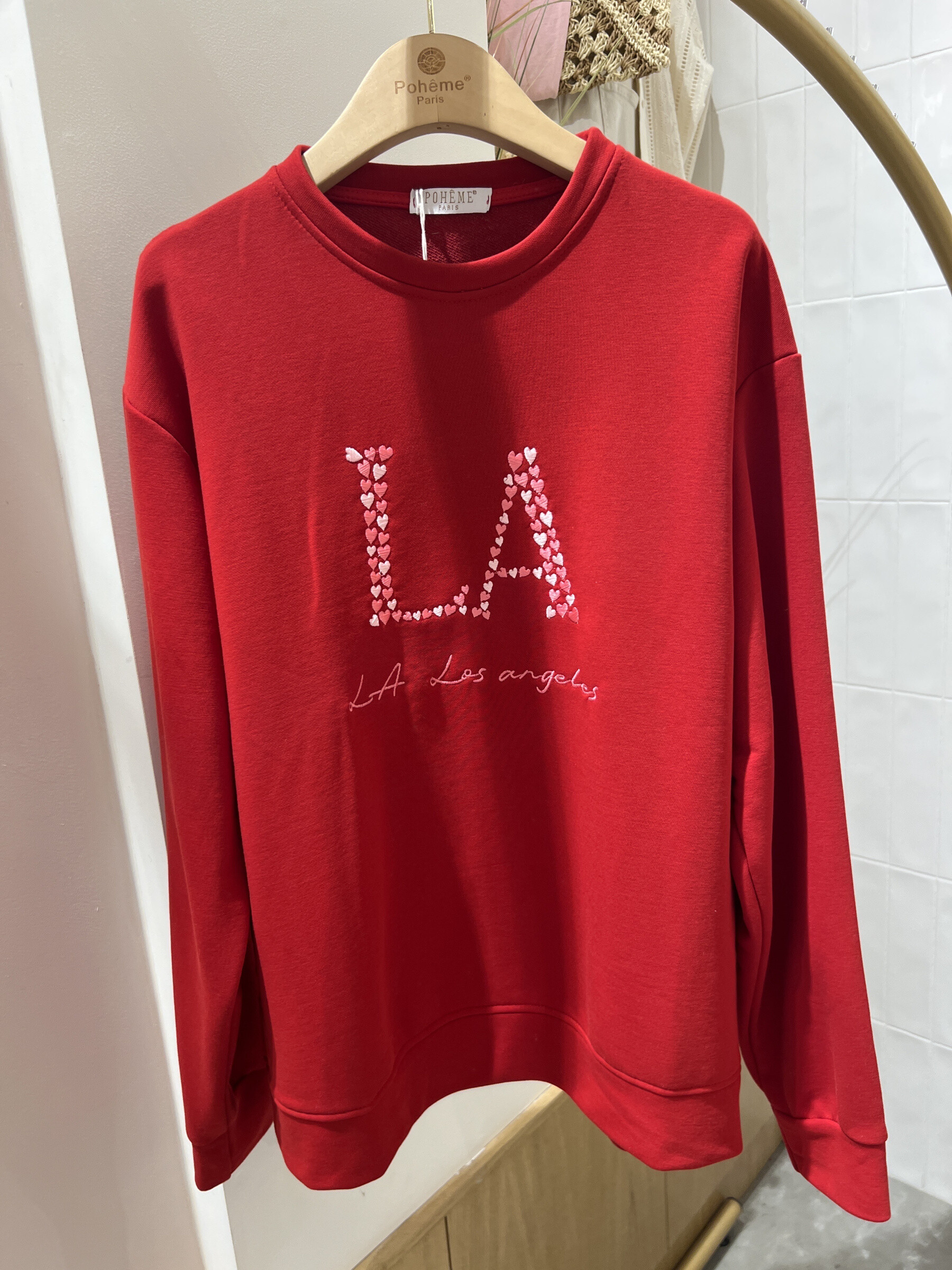 Wholesaler POHÊME - oversized sweatshirt
