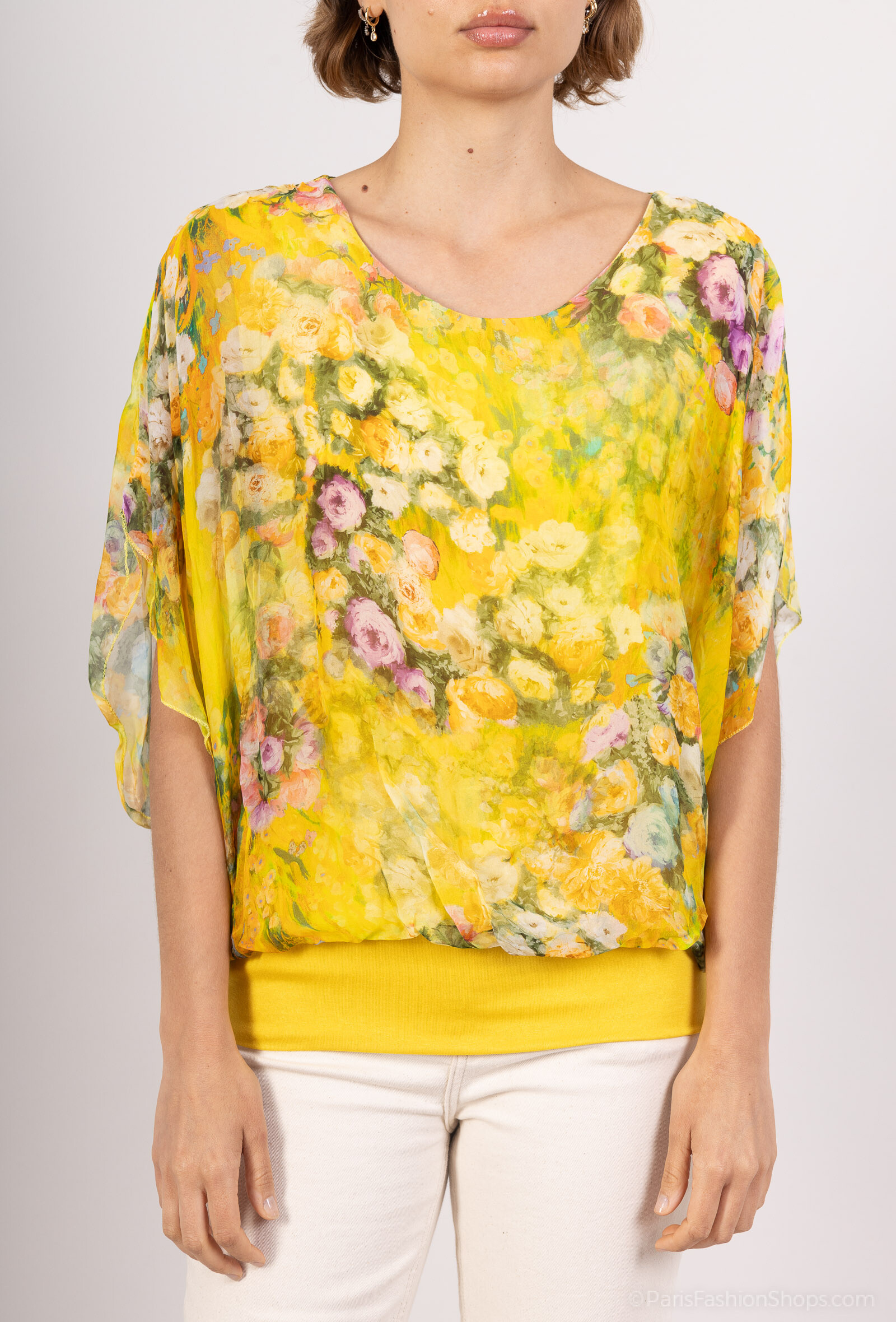 Wholesaler Polita Paris - Silk printed blouse