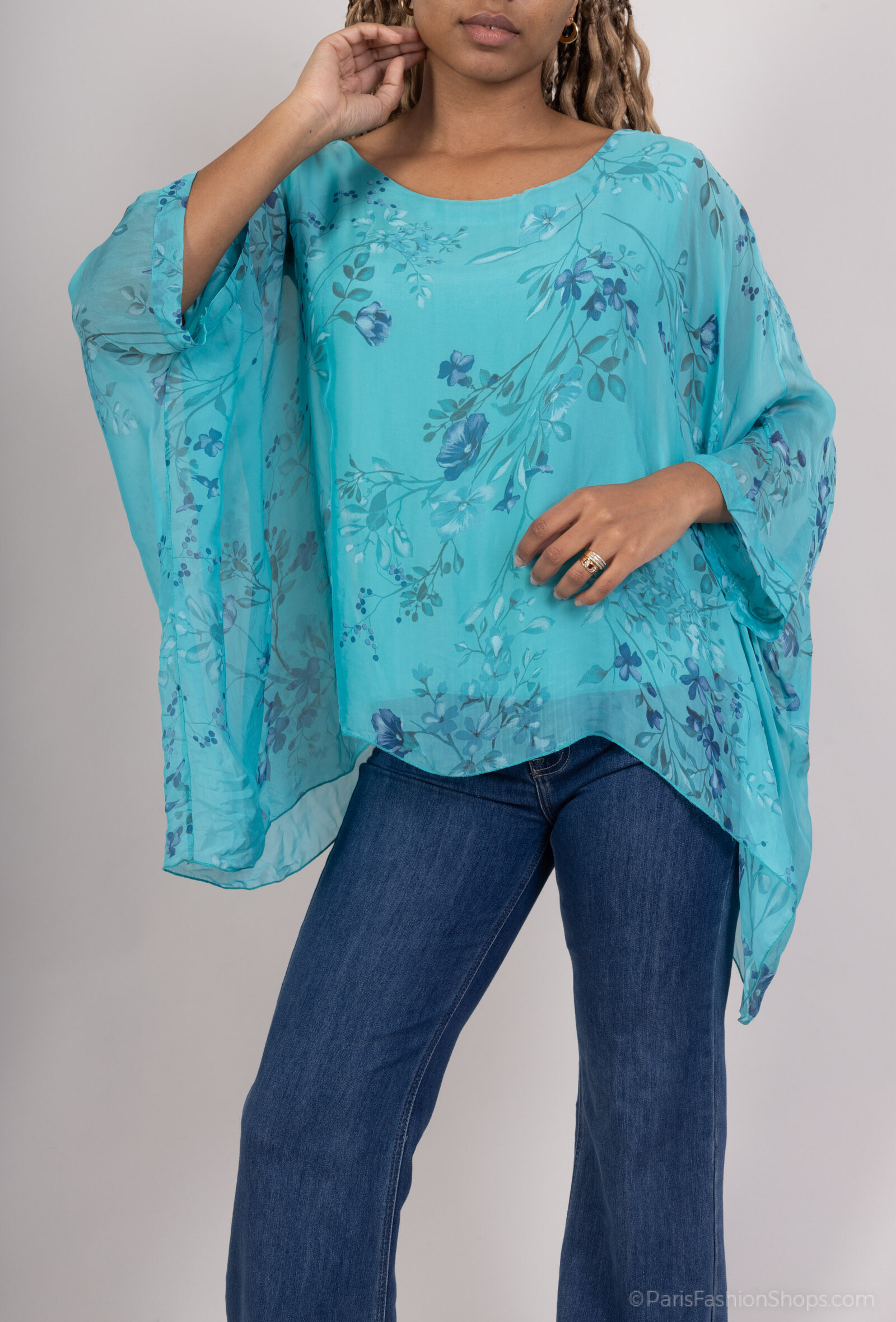 Wholesaler Polita Paris - Silk printed blouse