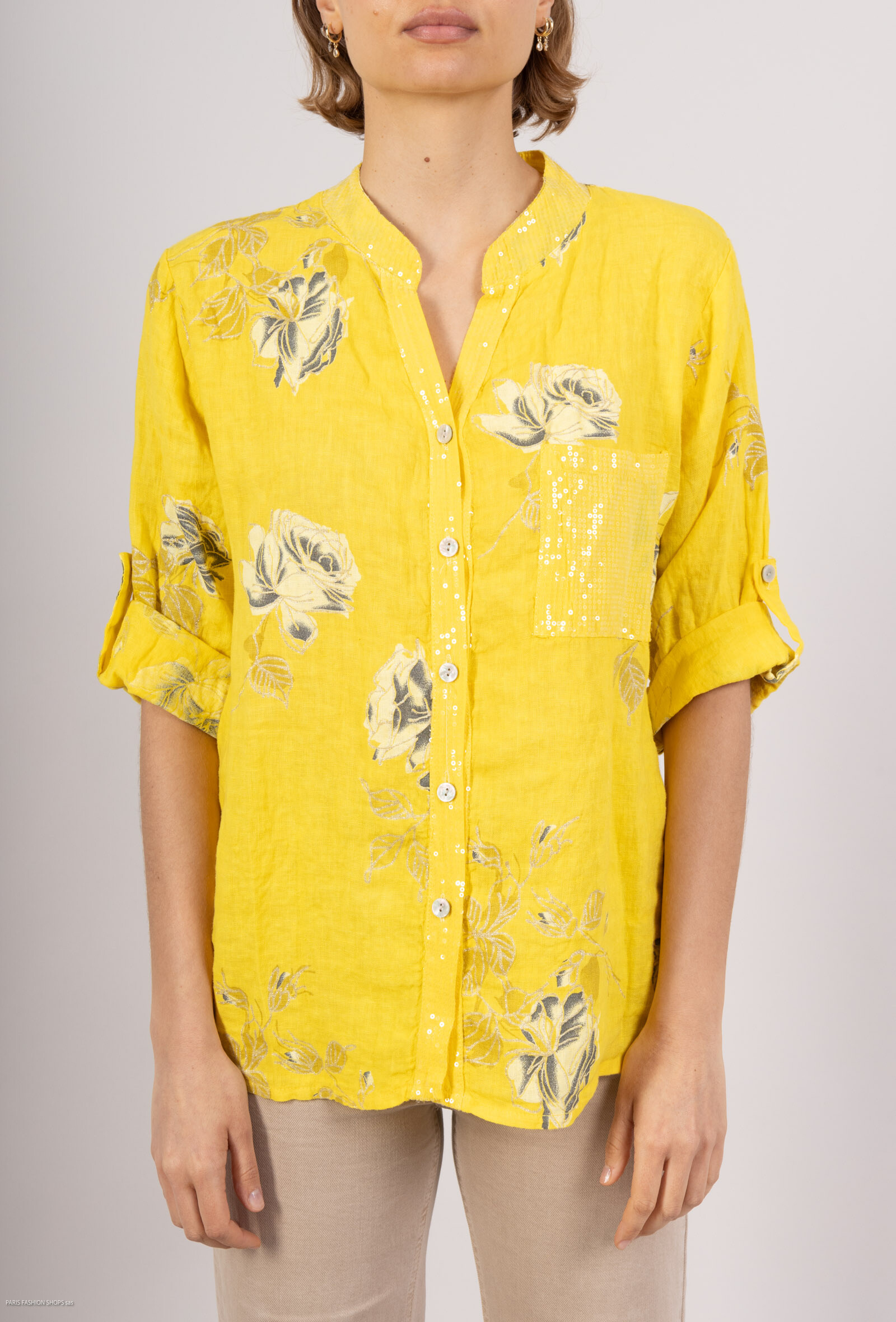 Wholesaler Polita Paris - Linen blouse