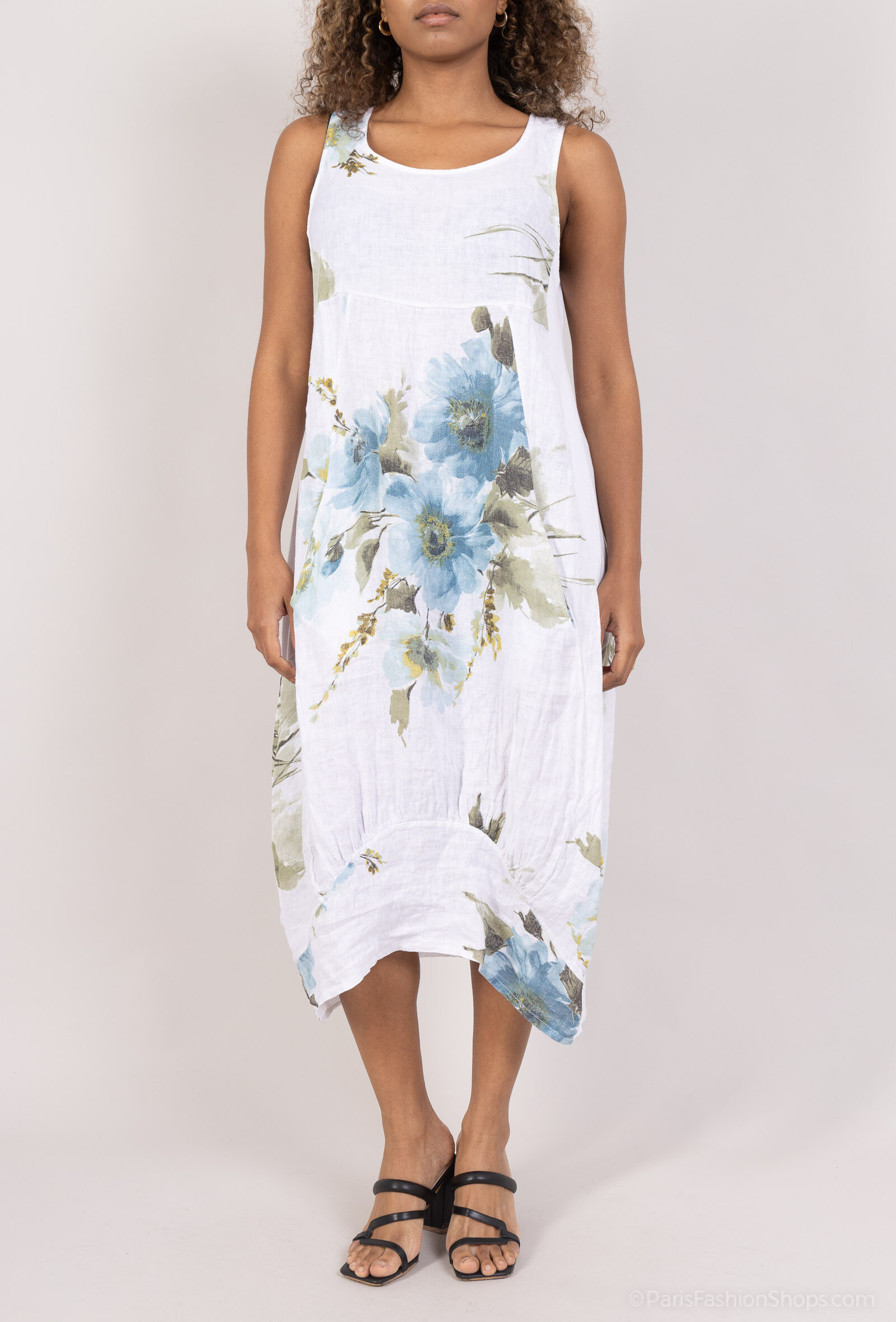 Wholesaler Polita Paris - Long Dress in  linen