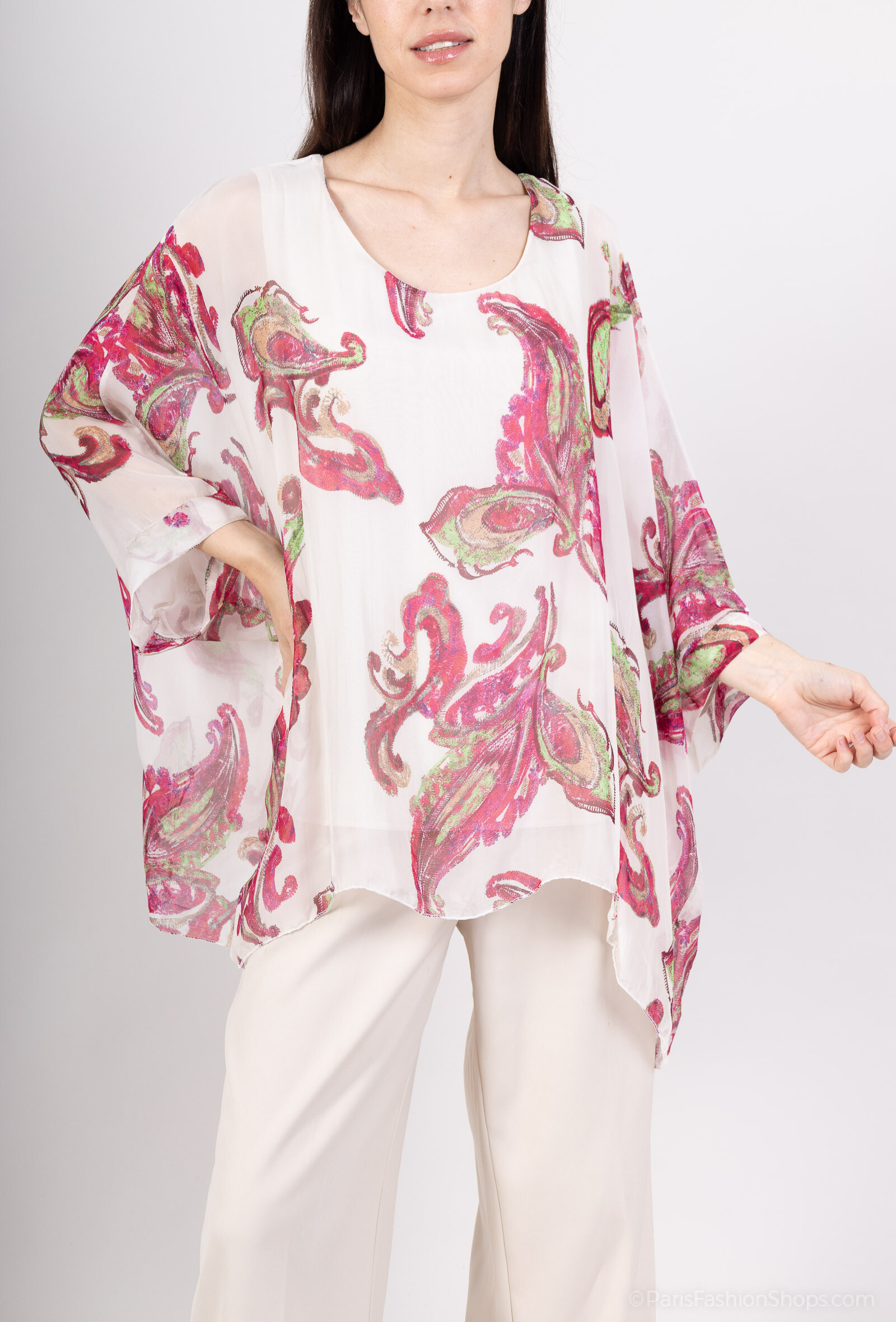 Grossista Polita Paris - Blusa stampata